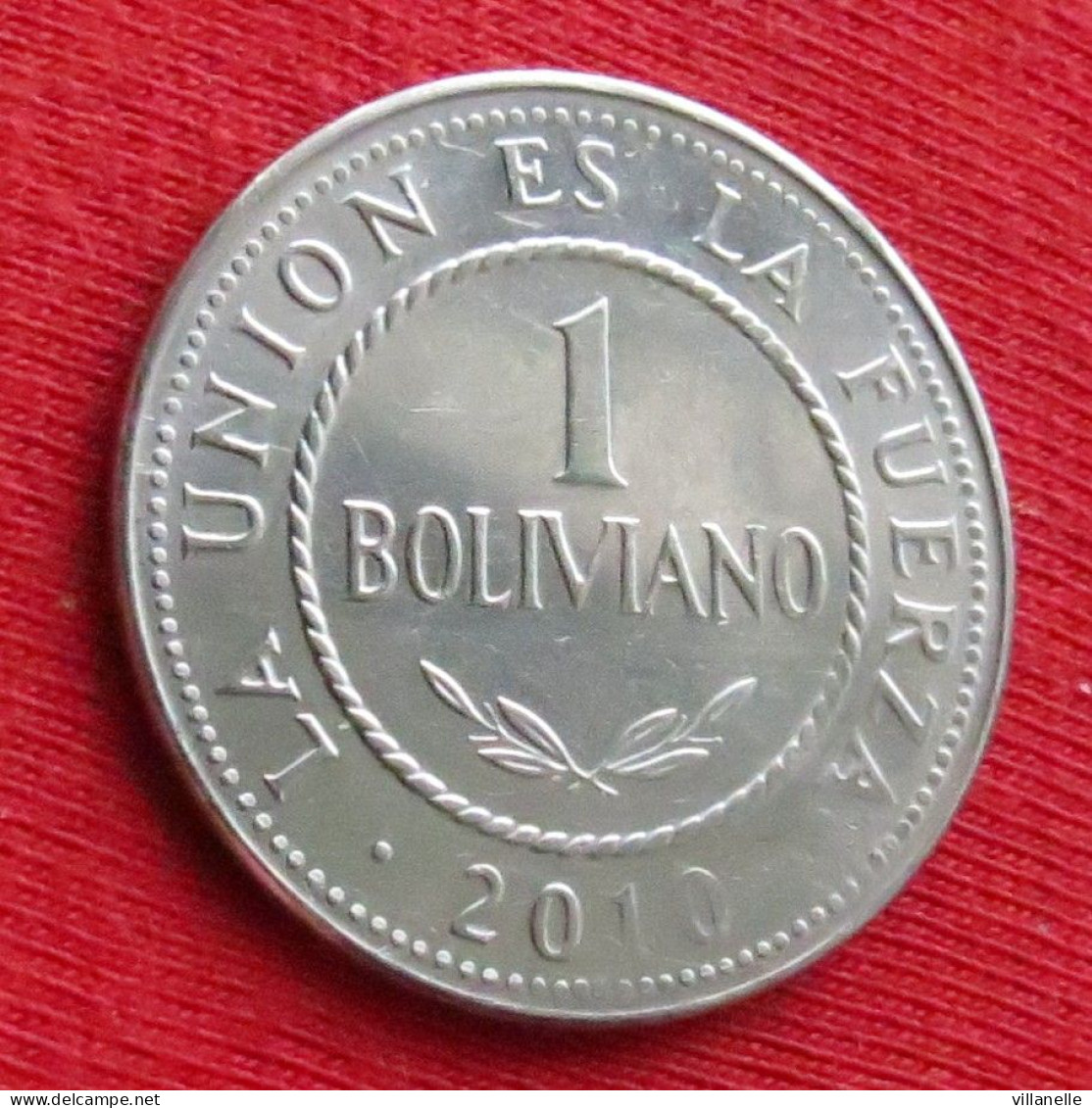 Bolivia 1 Boliviano 2010 Bolivie W ºº - Bolivia