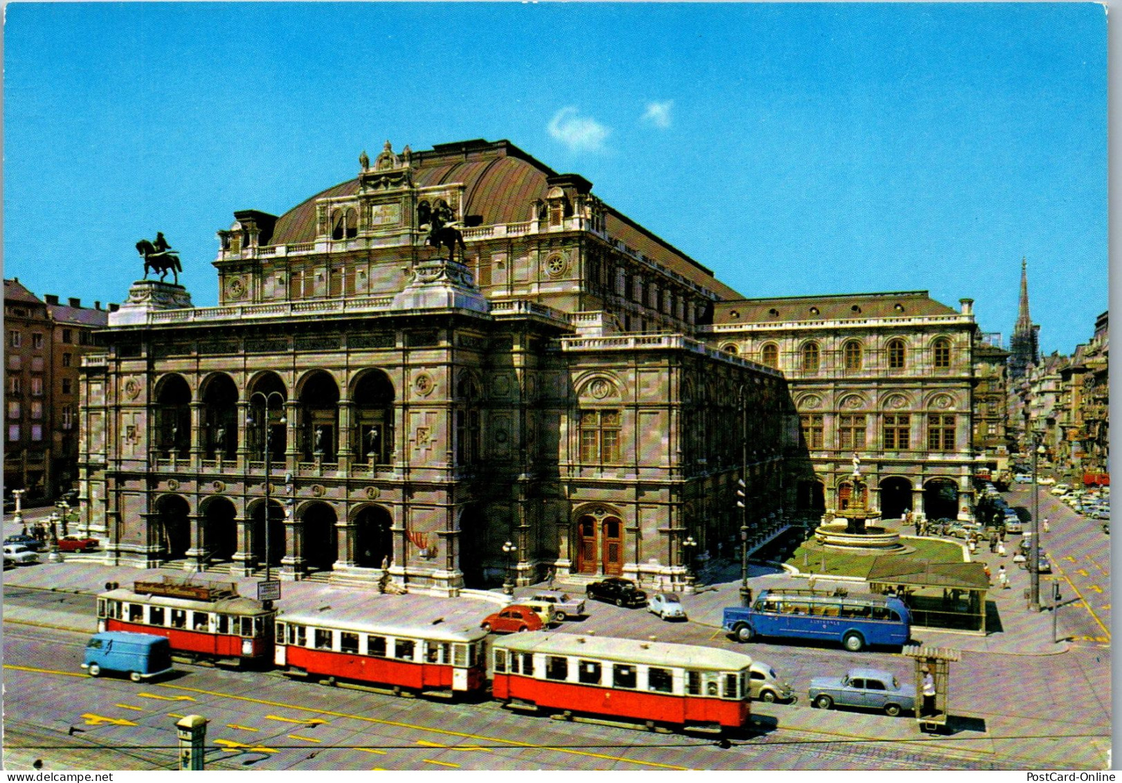 49344 - Wien - Oper , Straßenbahn - Nicht Gelaufen  - Vienna Center
