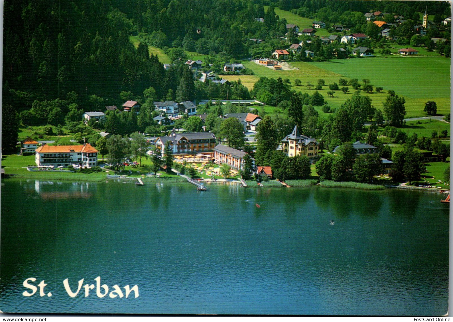 49337 - Kärnten - St. Urban , Bodensdorf , Ossiacher See - Gelaufen 1995 - Feldkirchen In Kärnten