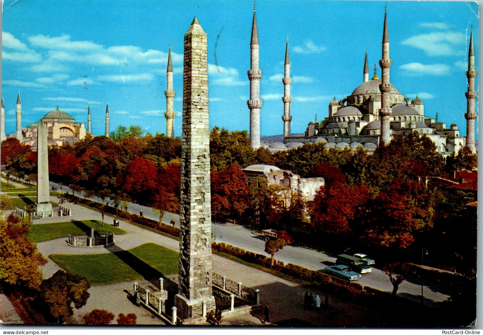 49331 - Türkei - Istanbul , Hipodrom Ve Sultanahmet Camii - Gelaufen 1977 - Turchia