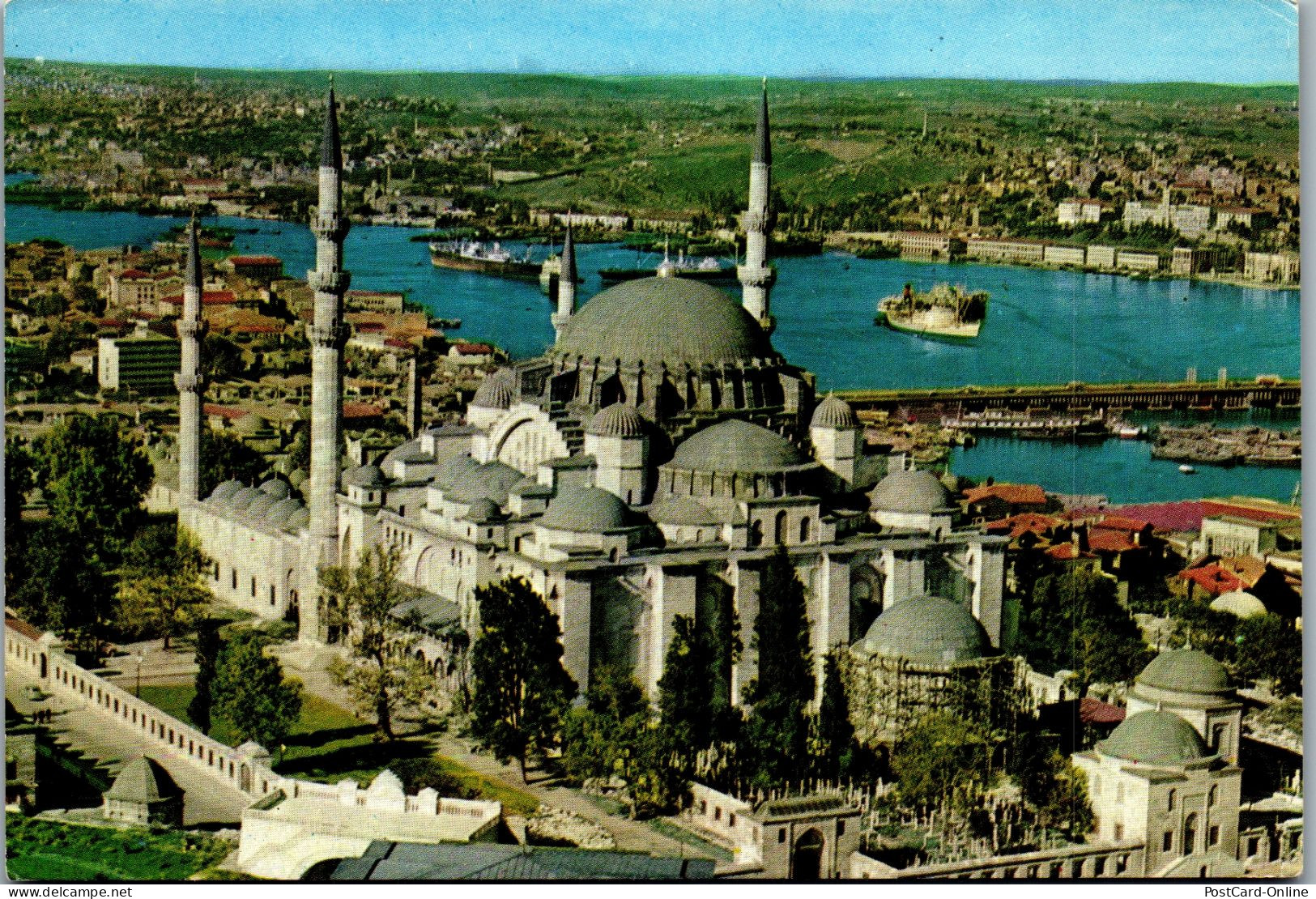 49324 - Türkei - Istanbul , Süleymaniye Ve Halic - Gelaufen 1980 - Turchia