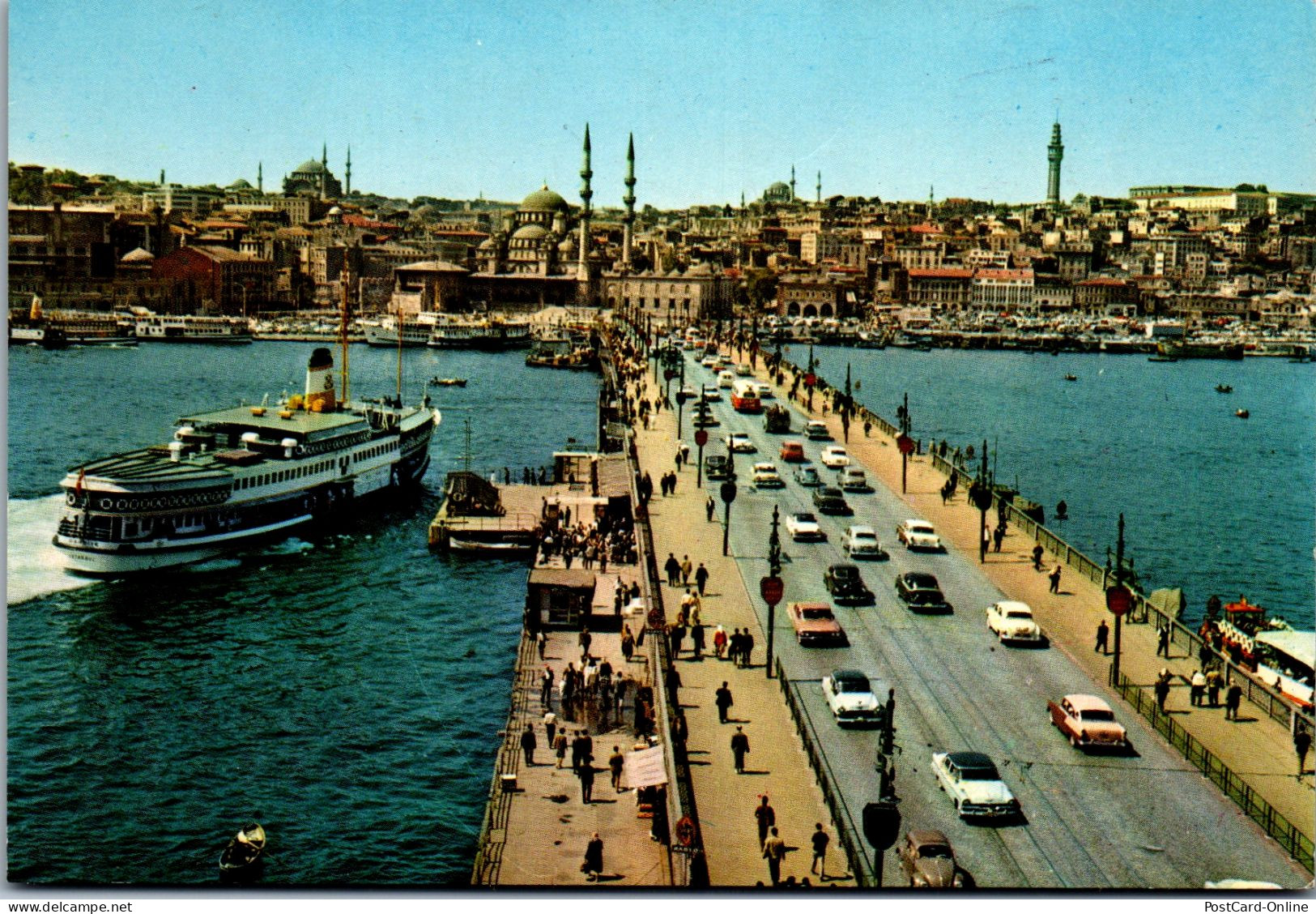 49327 - Türkei - Istanbul , Galata Köprüsü Ve Yeni Cami - Nicht Gelaufen  - Turchia