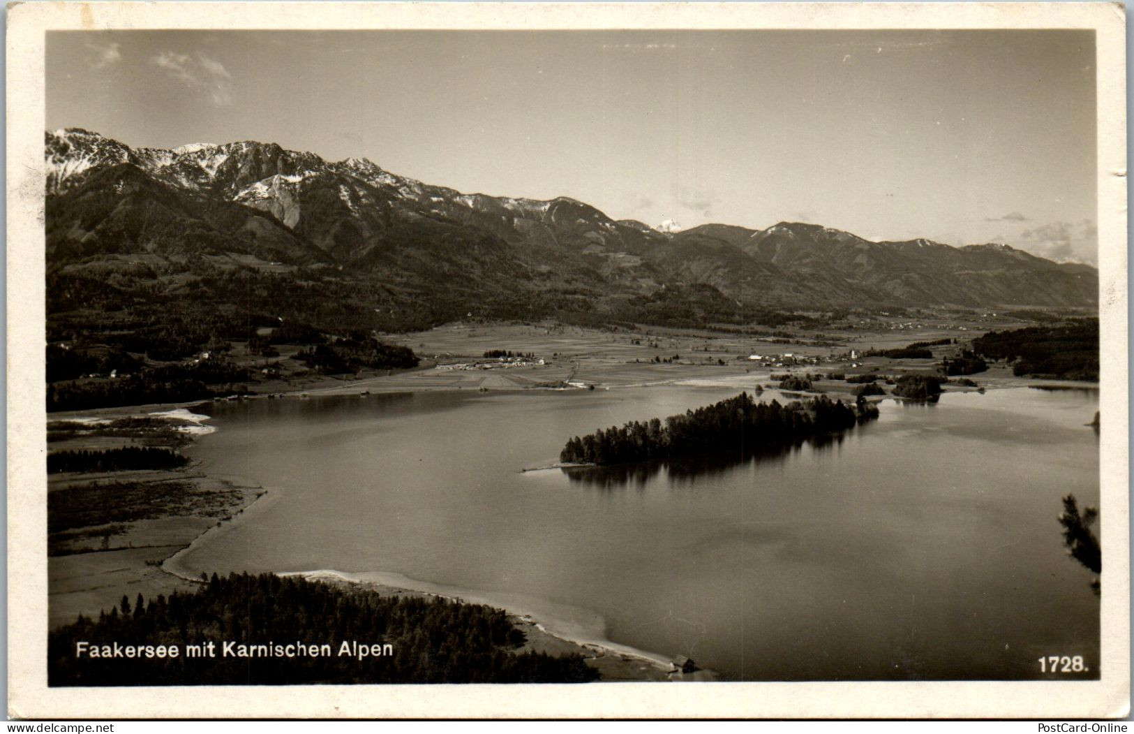 49253 - Kärnten - Faaker See , Karnische Alpen - Gelaufen 1930 - Faakersee-Orte