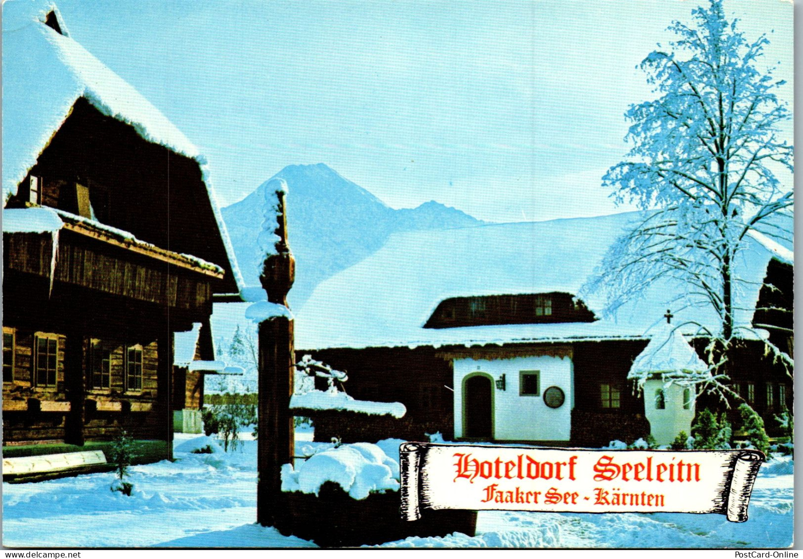 49251 - Kärnten - Faak Am See , Hotel Seeleitn , Hoteldorf - Gelaufen  - Faakersee-Orte