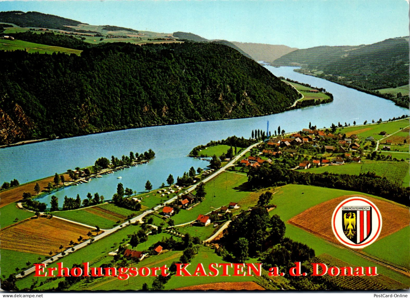 49176 - Niederösterreich - Kasten , An Der Donau , Panorama - Gelaufen 1978 - St. Pölten