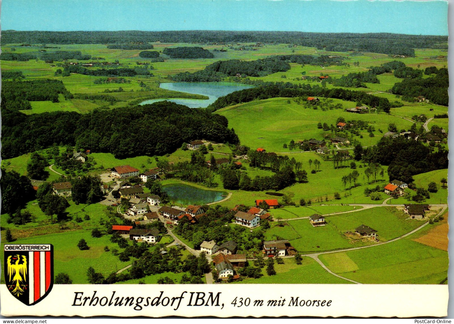 49174 - Oberösterreich - IBM Bei Eggelsberg , Ibmer See , Moorsee , Heratinger See - Gelaufen 1981 - Braunau