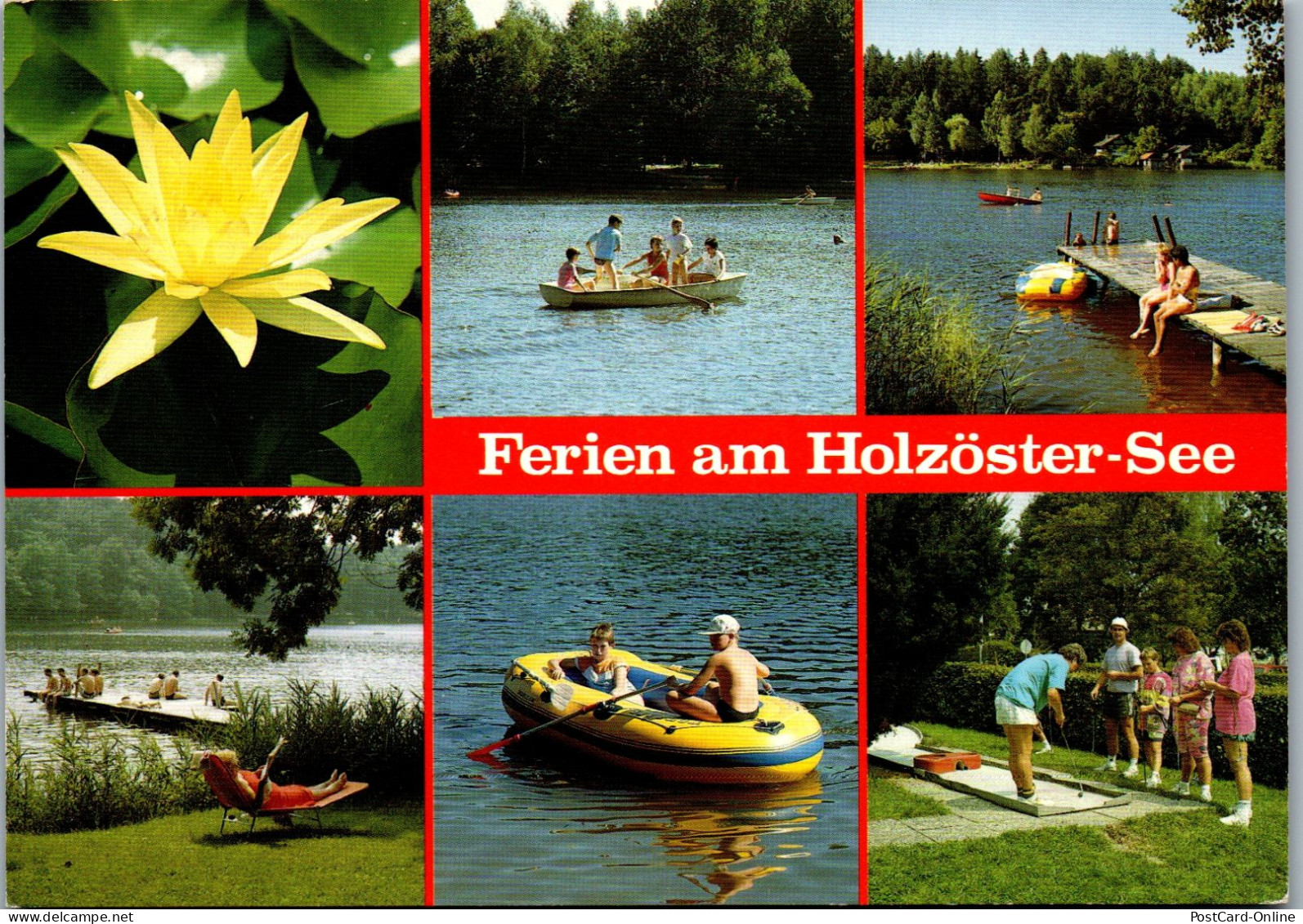 49172 - Oberösterreich - Franking , Holzöster See , Mehrbildkarte - Gelaufen 1993 - Mattighofen
