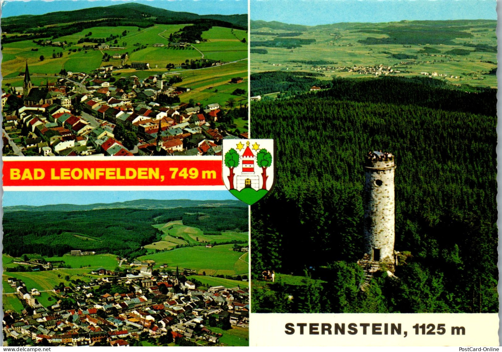 49150 - Oberösterreich - Bad Leonfelden , Sternstein , Mehrbildkarte - Gelaufen  - Bad Leonfelden