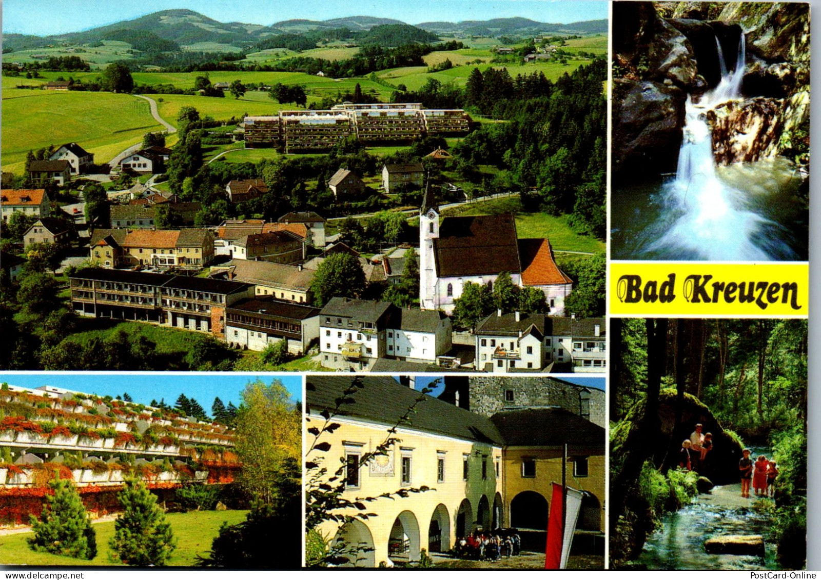 49151 - Oberösterreich - Bad Kreuzen , Mehrbildkarte - Gelaufen 1992 - Perg