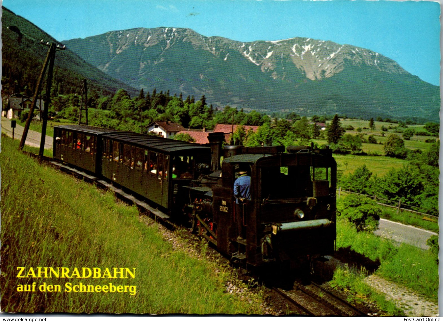 49142 - Niederösterreich - Schneeberg , Zahnradbahn Auf Den Schneeberg , Puchberg - Gelaufen 1983 - Schneeberggebiet