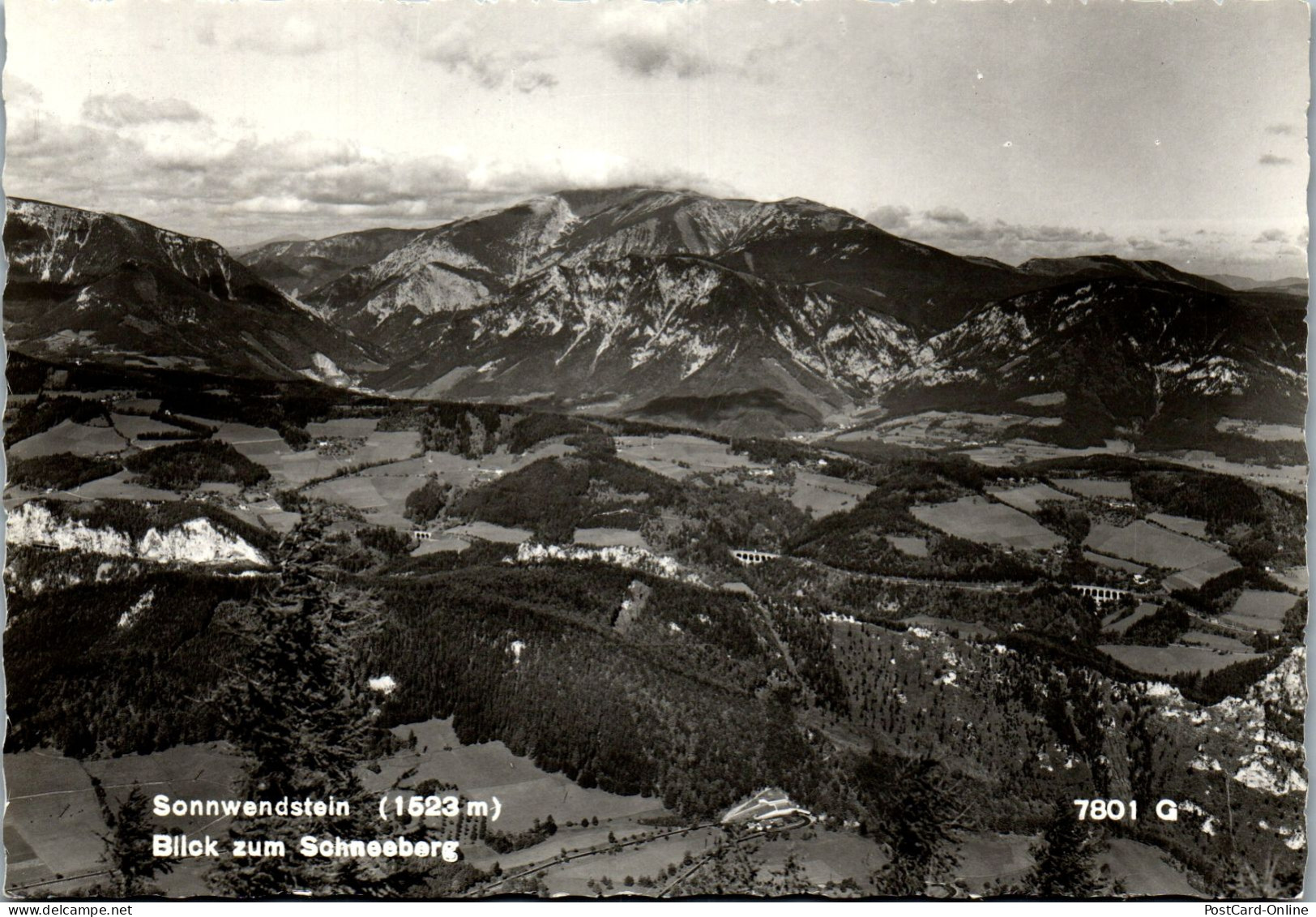 49140 - Niederösterreich - Schneeberg , Sonnwendstein , Blick Zum Schneeberg - Nicht Gelaufen  - Schneeberggebiet