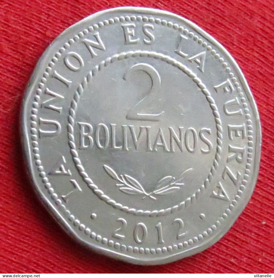 Bolivia 2 Boliviano 2012 Bolivie W ºº - Bolivië