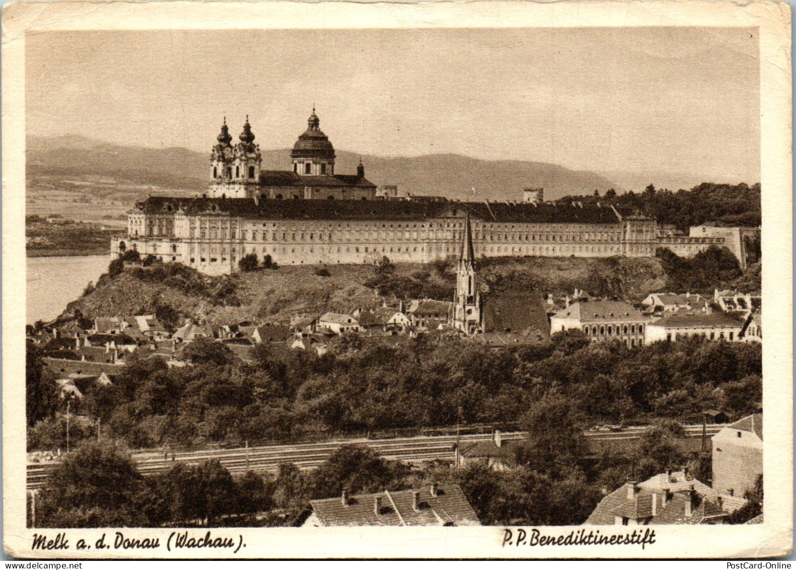 49015 - Niederösterreich - Melk , P. P. Benediktinerstift - Nicht Gelaufen  - Melk