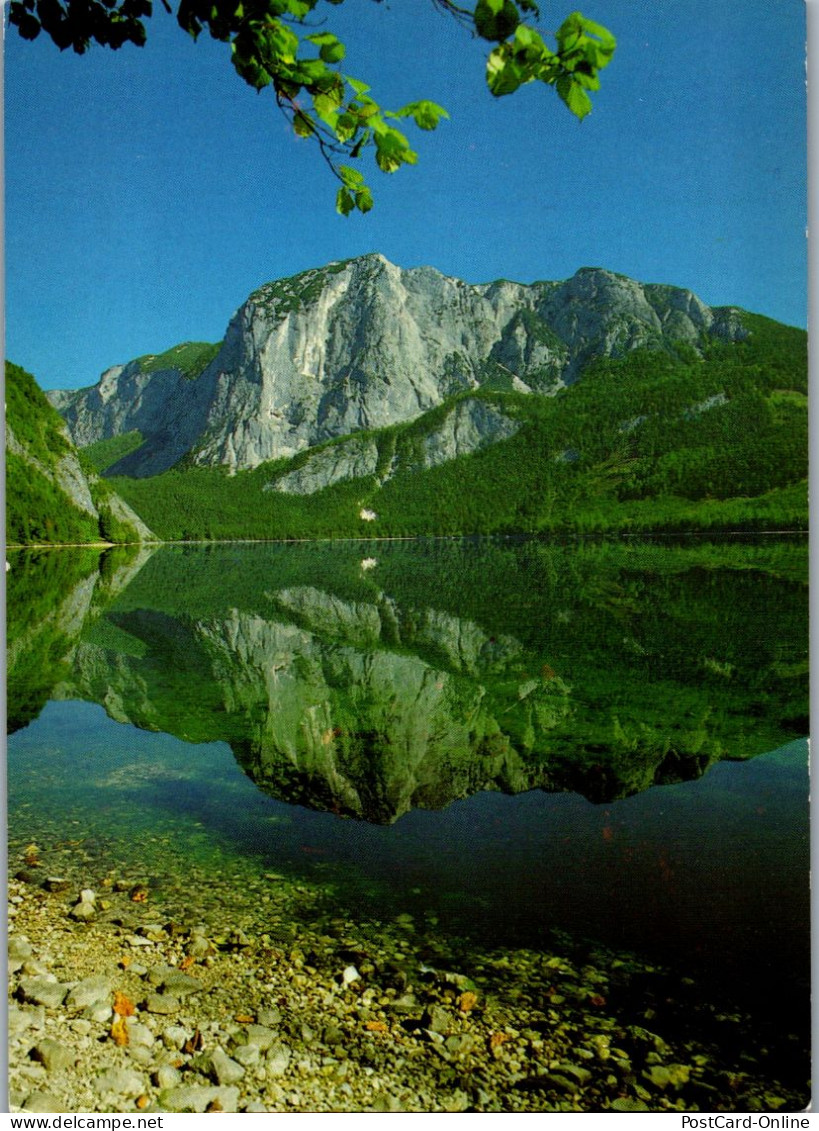 48945 - Steiermark - Altaussee , Altausseer See Mit Trisselwand , Panorama - Gelaufen 1986 - Ausserland