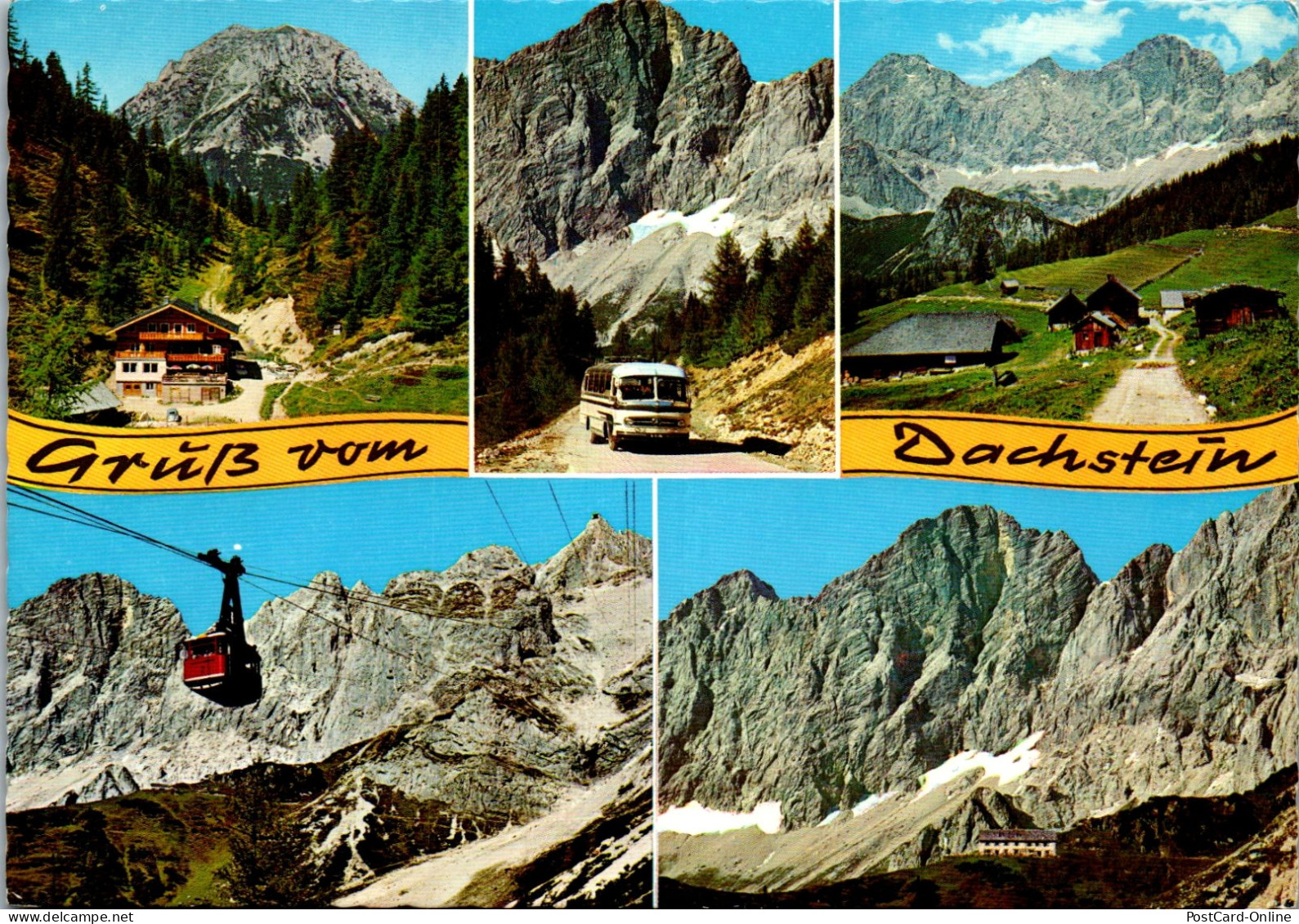 48956 - Steiermark - Dachstein , Glösalm Mit Röthelstein , Dachsteinstraße , Neustattalm - Gelaufen  - Ramsau Am Dachstein