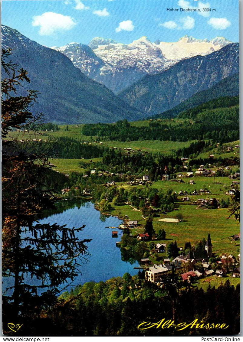 48937 - Steiermark - Altaussee , Mit Dachstein , Panorama - Gelaufen  - Ausserland