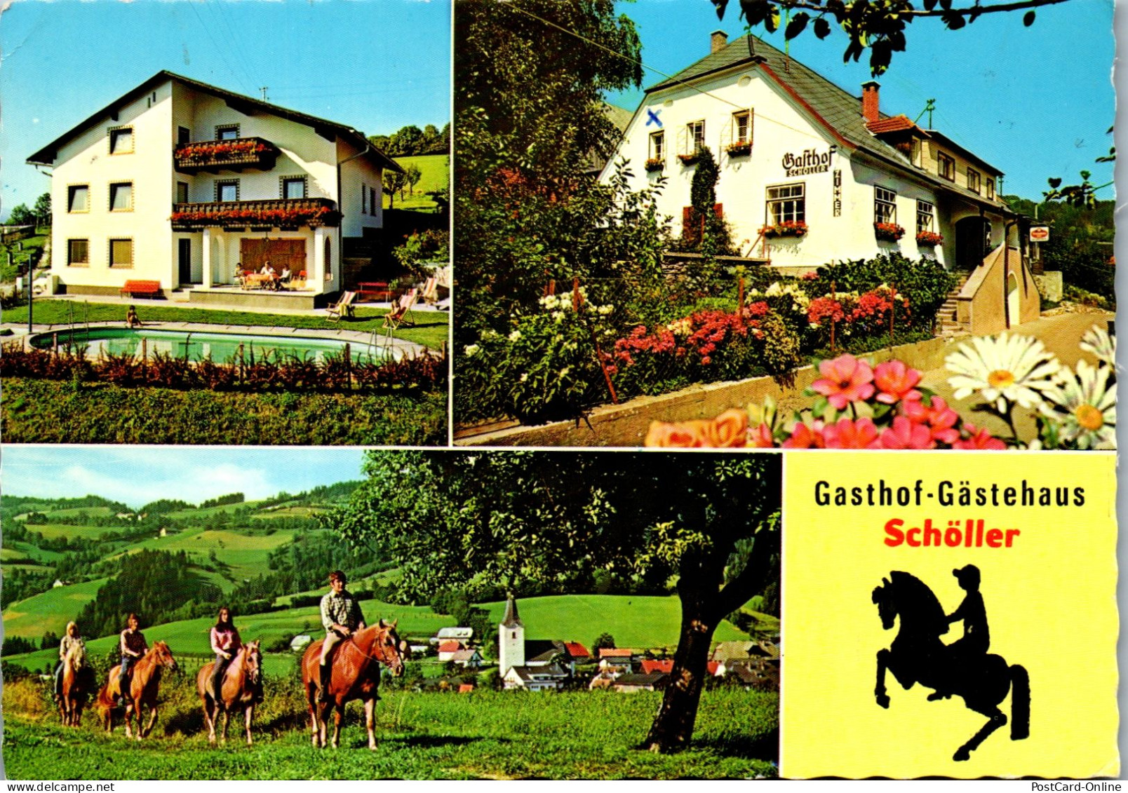 48913 - Kärnten - Bad St. Leonhard , Schiefling Im Lavanttal , Gasthof Schöller , Inh. Fam. Steinkellner - Gelaufen  - Wolfsberg