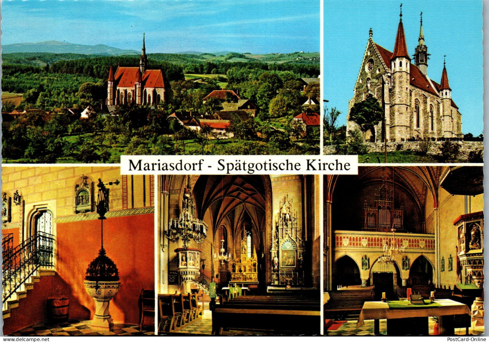 48906 - Burgenland - Mariasdorf , Mehrbildkarte - Gelaufen 1979 - Oberwart