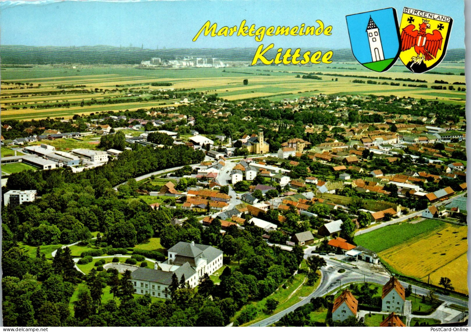 48901 - Burgenland - Kittsee , Panorama - Gelaufen 1983 - Neusiedlerseeorte