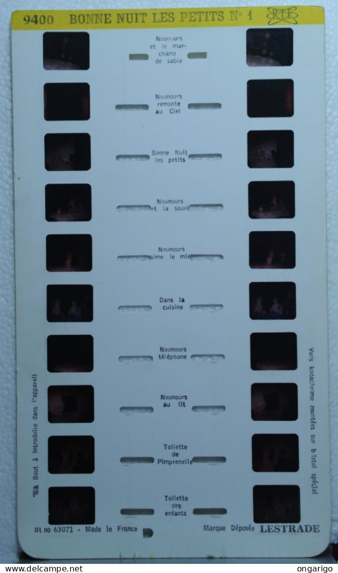 LESTRADE :    9400   BONNE NUIT LES PETIT  N°1 - Stereoscopes - Side-by-side Viewers