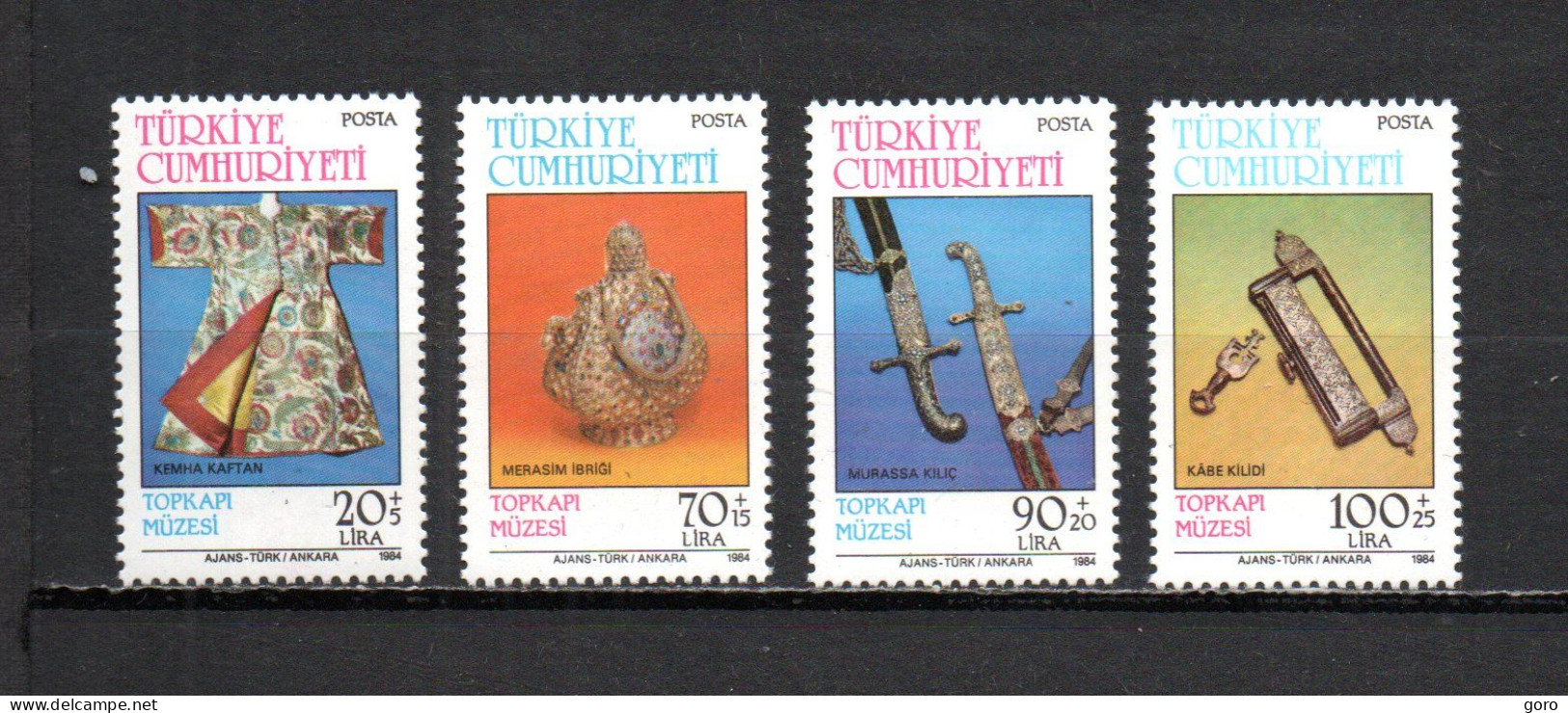 Turquía  1984  .-   Y&T  Nº   2427/2430   ** - Unused Stamps