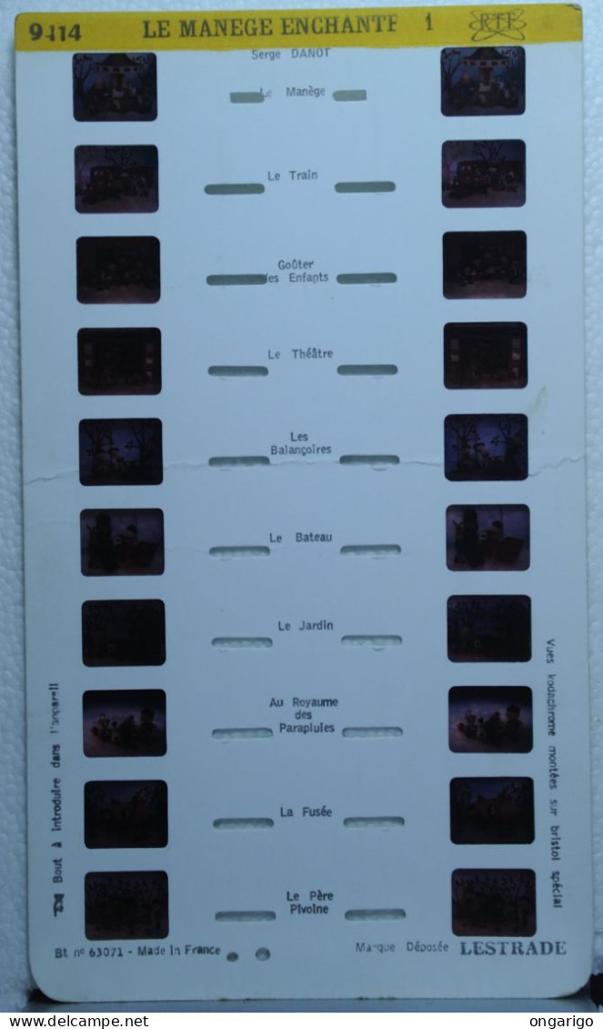 LESTRADE :    9414    LE MANÈGE ENCHANTE  1 - Visionneuses Stéréoscopiques
