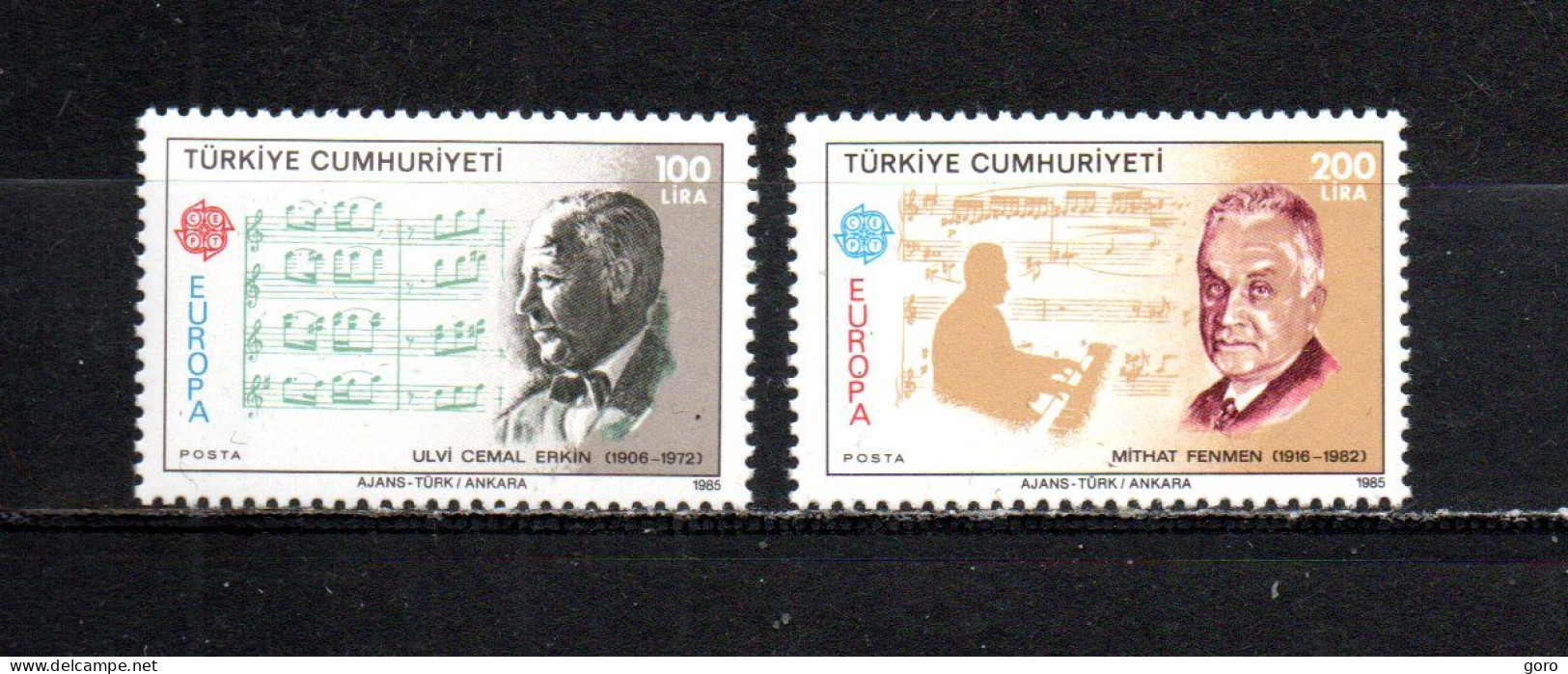 Turquía  1985  .-   Y&T  Nº   2462/2463   ** - Ungebraucht