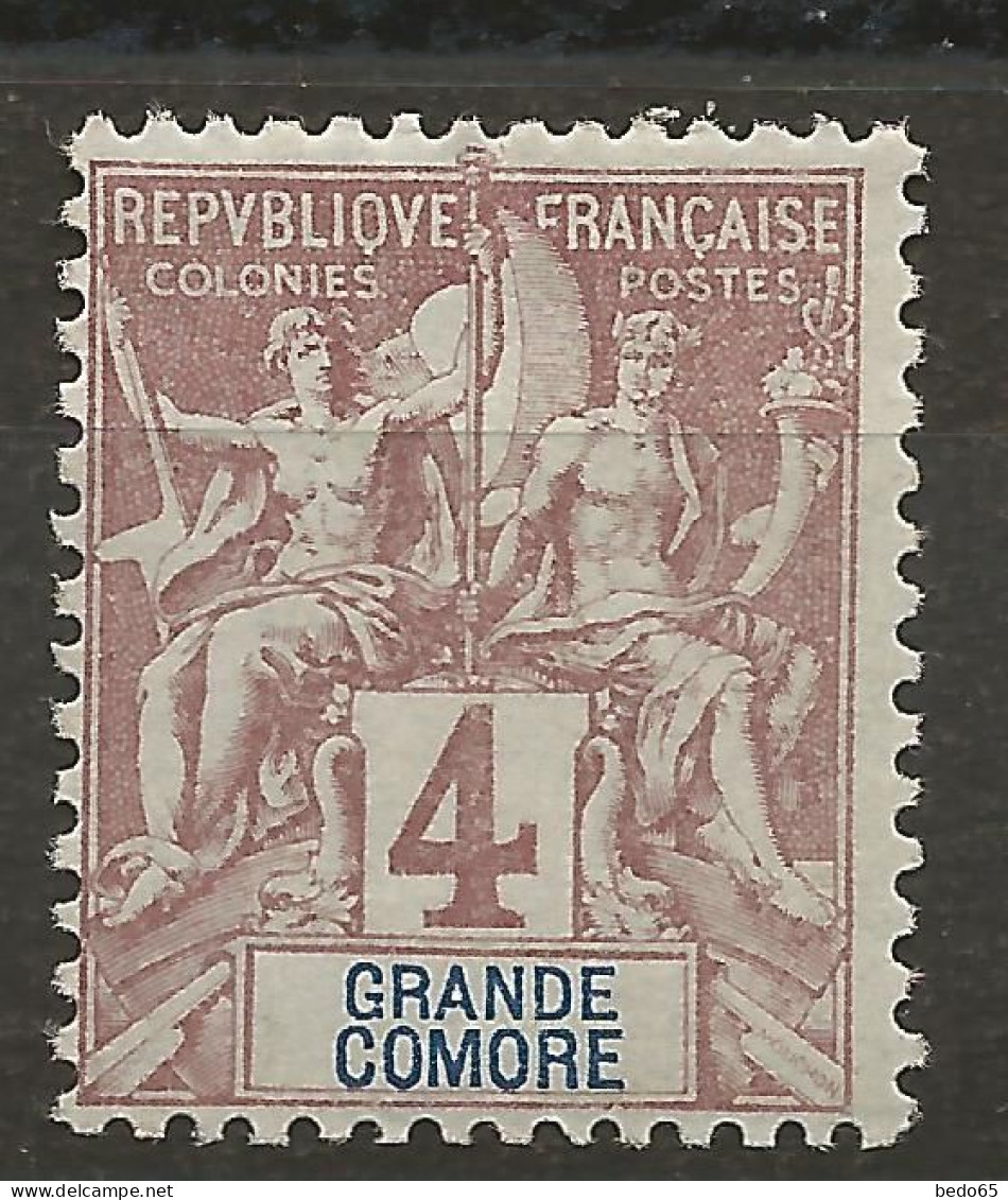 GRANDE COMORE N° 3 NEUF** LUXE SANS CHARNIERE / Hingeless / MNH - Nuevos