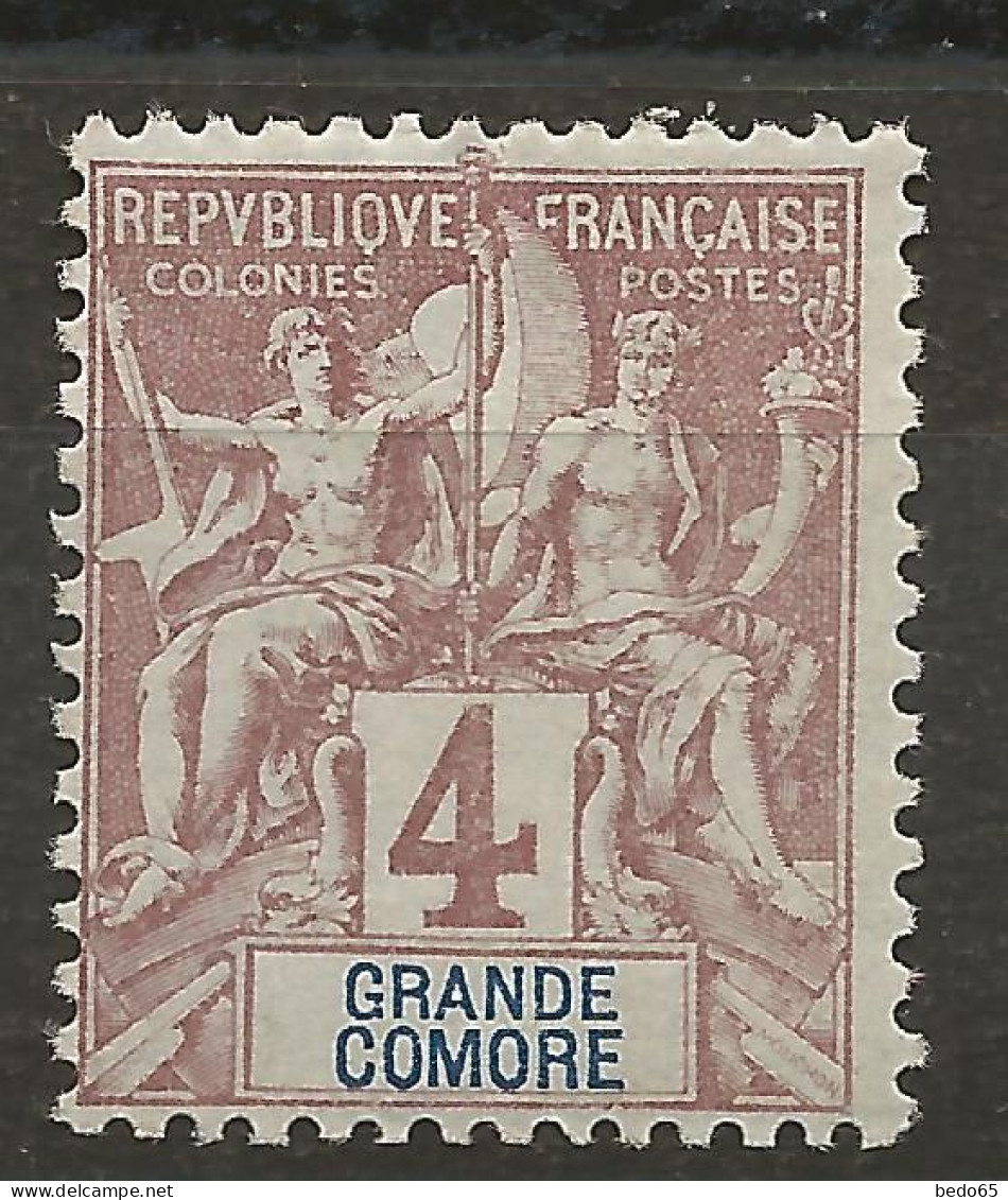 GRANDE COMORE N° 3 NEUF** LUXE SANS CHARNIERE / Hingeless / MNH - Neufs