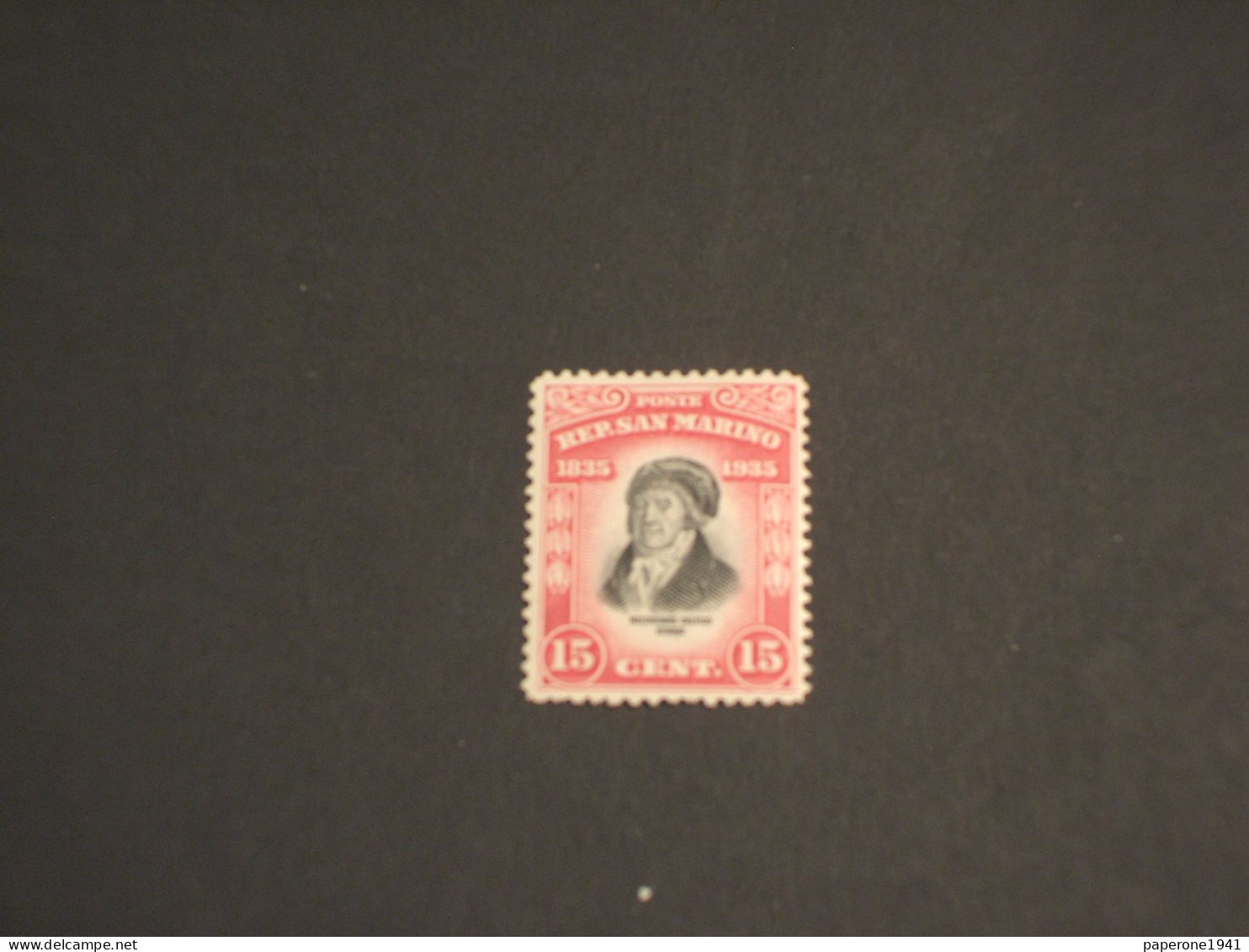 SAN MARINO - 1935 DELFICO 15 C. - NUOVO(++) - Unused Stamps