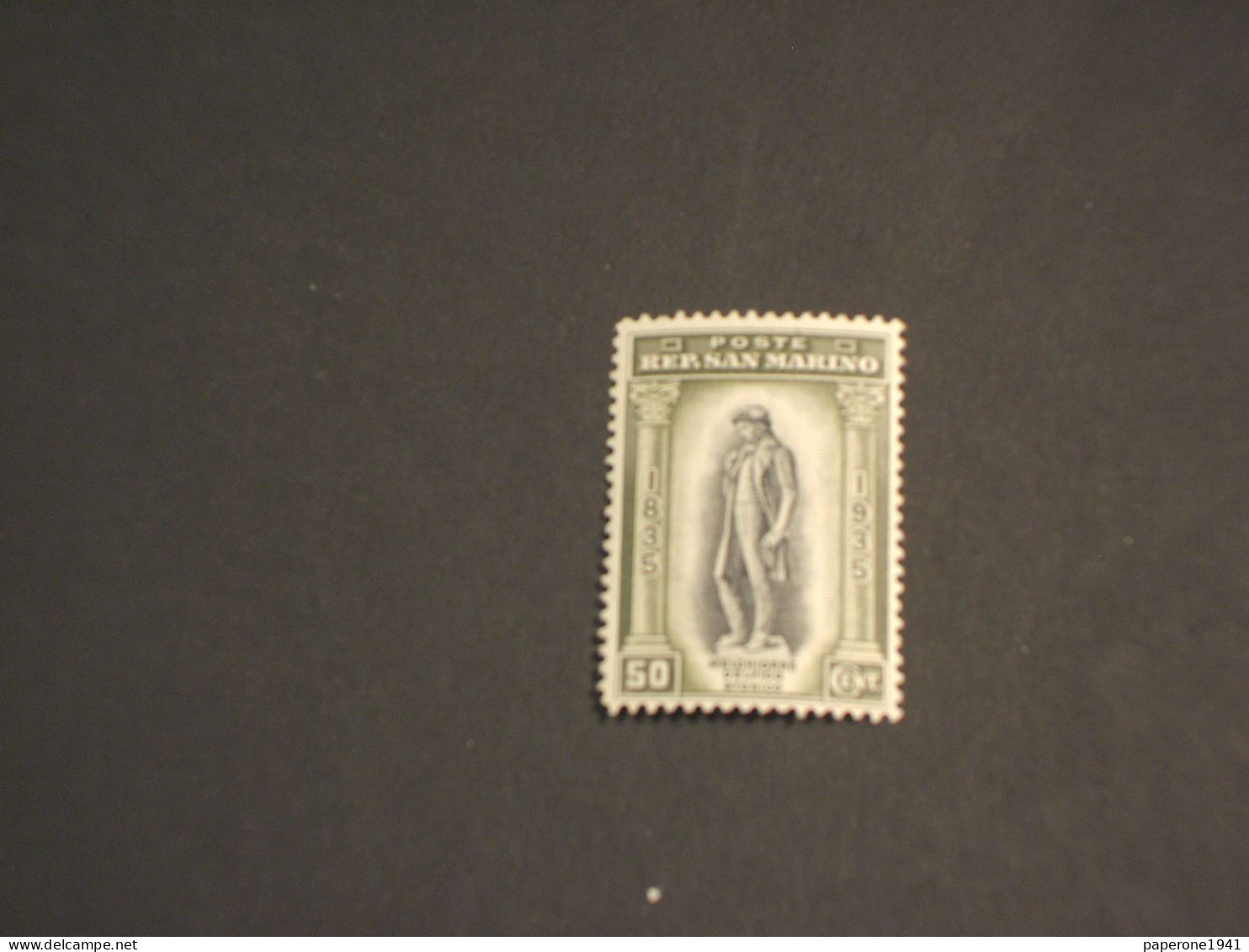 SAN MARINO - 1935 DELFICO 50 C. - NUOVO(++) - Unused Stamps