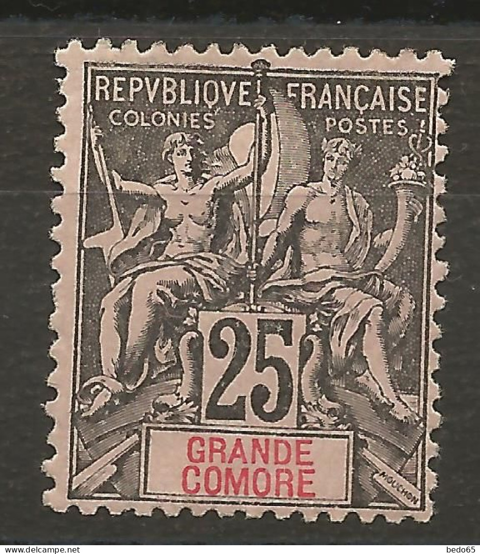 GRANDE COMORE N° 23 NEUF* TRACE DE CHARNIERE  / Hinge  / MH - Unused Stamps