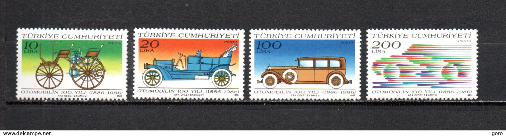 Turquía  1986 .-   Y&T  Nº   2511/2514   ** - Unused Stamps