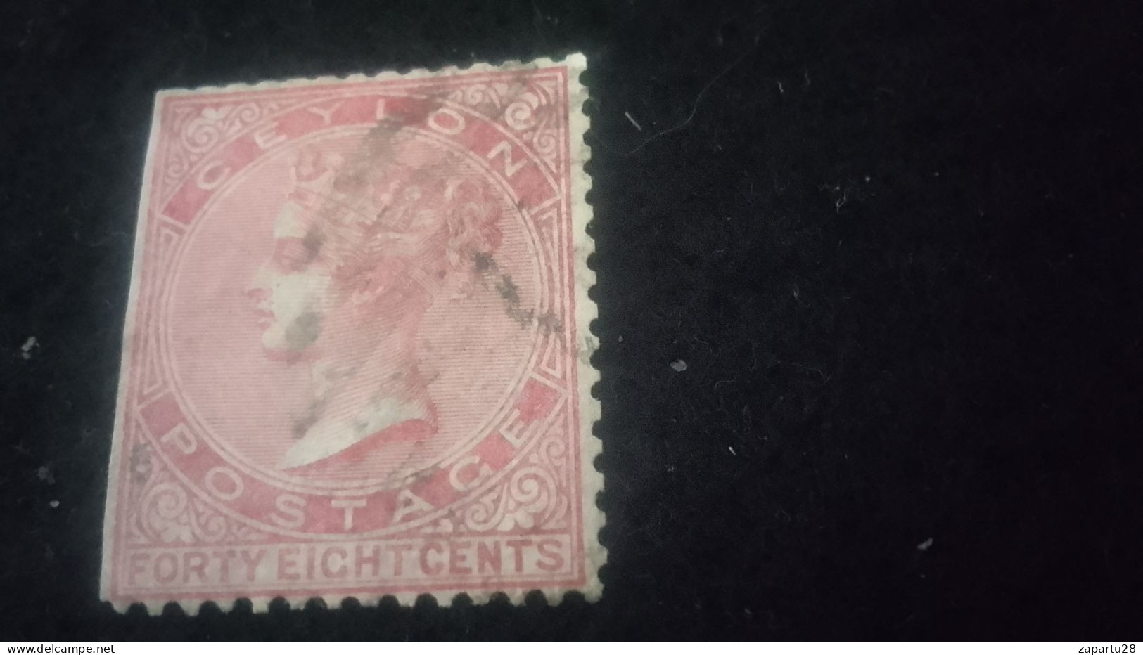 CEYLON- 1880 -69       4 C     VİCTORİA        DAMGALI - Sri Lanka (Ceylan) (1948-...)