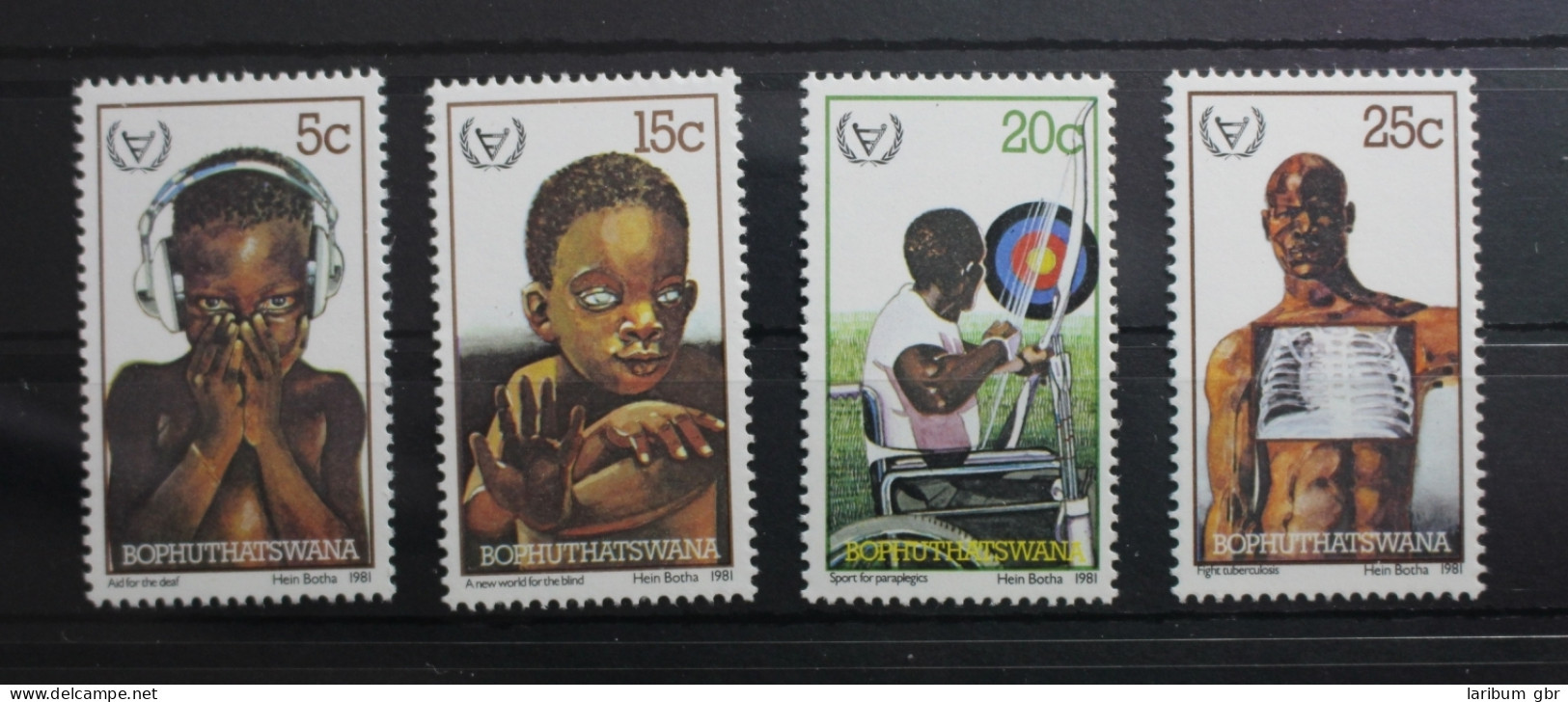 Südafrika Bophuthatswana 68-71 Postfrisch Behinderte #SD270 - Bophuthatswana