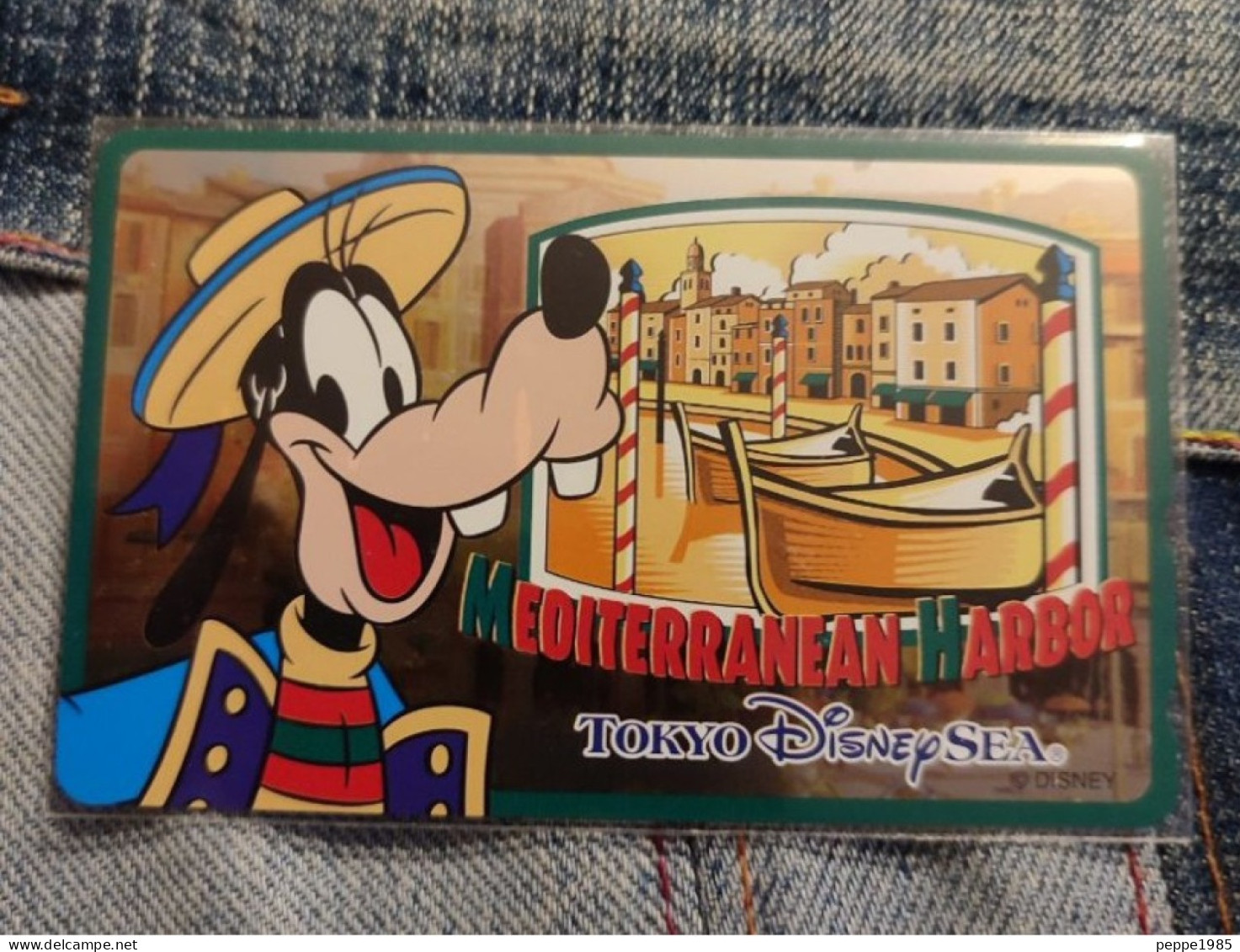 Scheda Telefonica Giappone Disney. Phonecard Japan Disney. "Pluto". Nuova. - Disney
