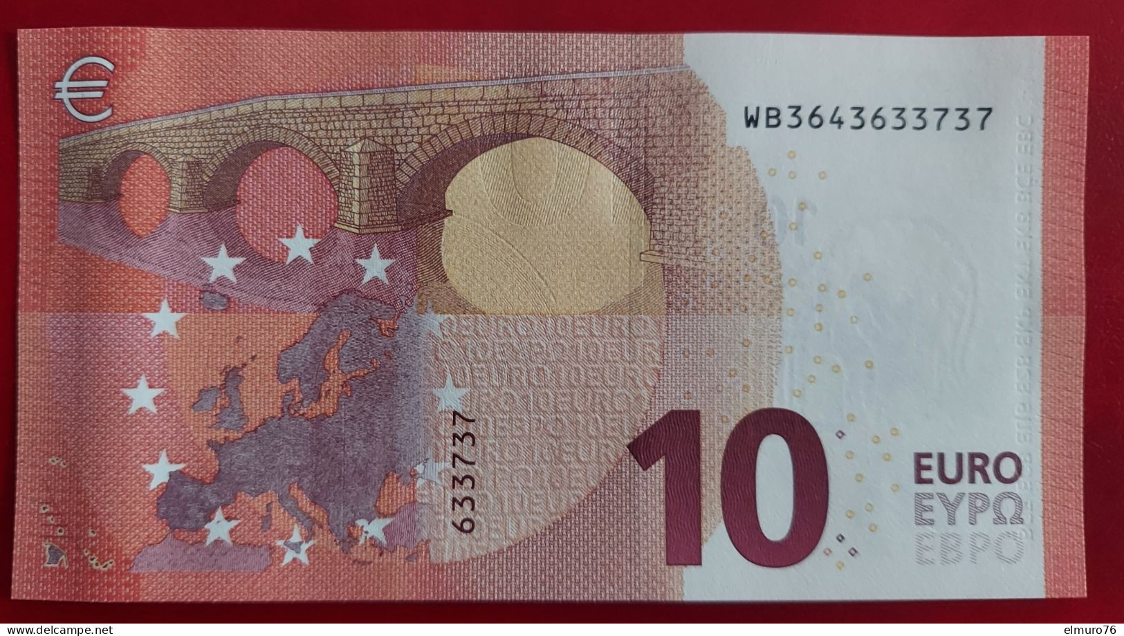 10 Euro W010G6 Germany Serie WB Lagarde Perfect UNC - 10 Euro