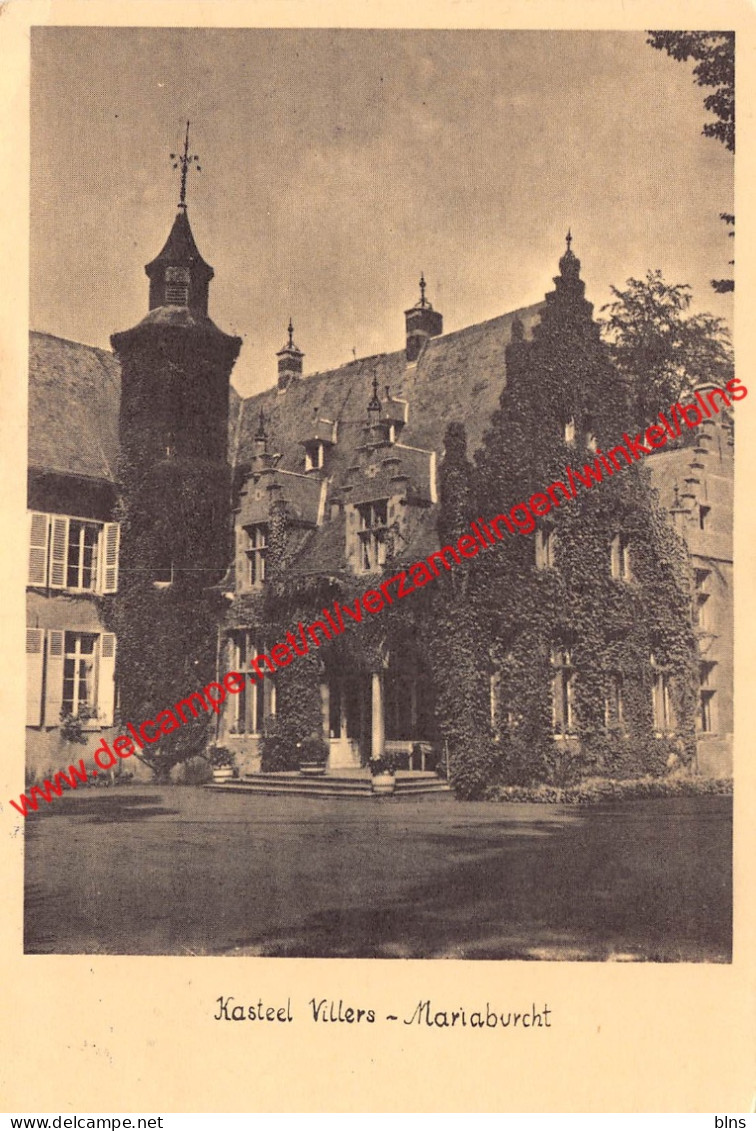 Kasteel Villers - Mariaburcht - Schotenhof - Schoten - Schoten