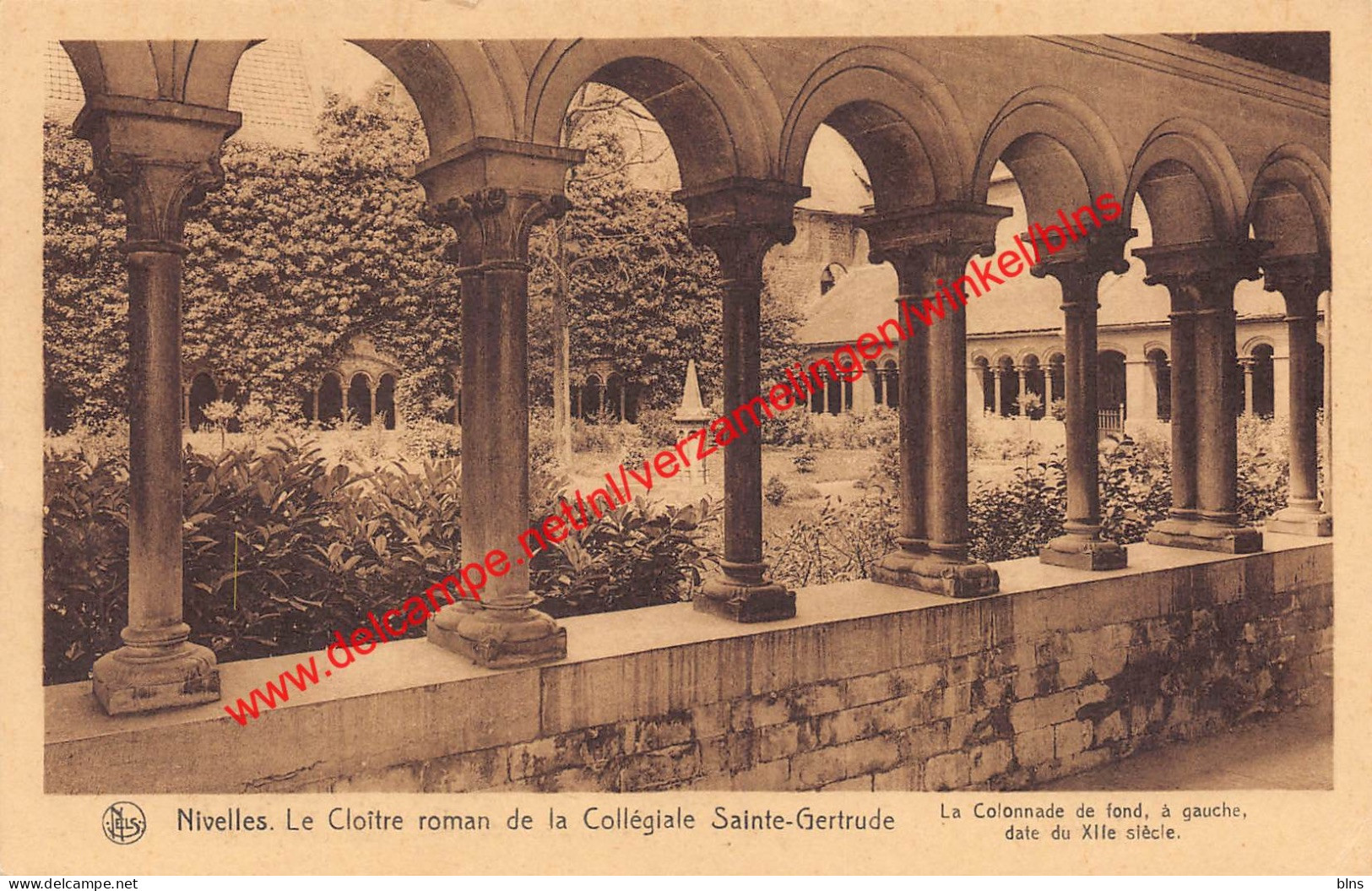 Le Cloître Roman De La Collégiale Sainte-Gertrude - Nivelles Nijvel - Nivelles