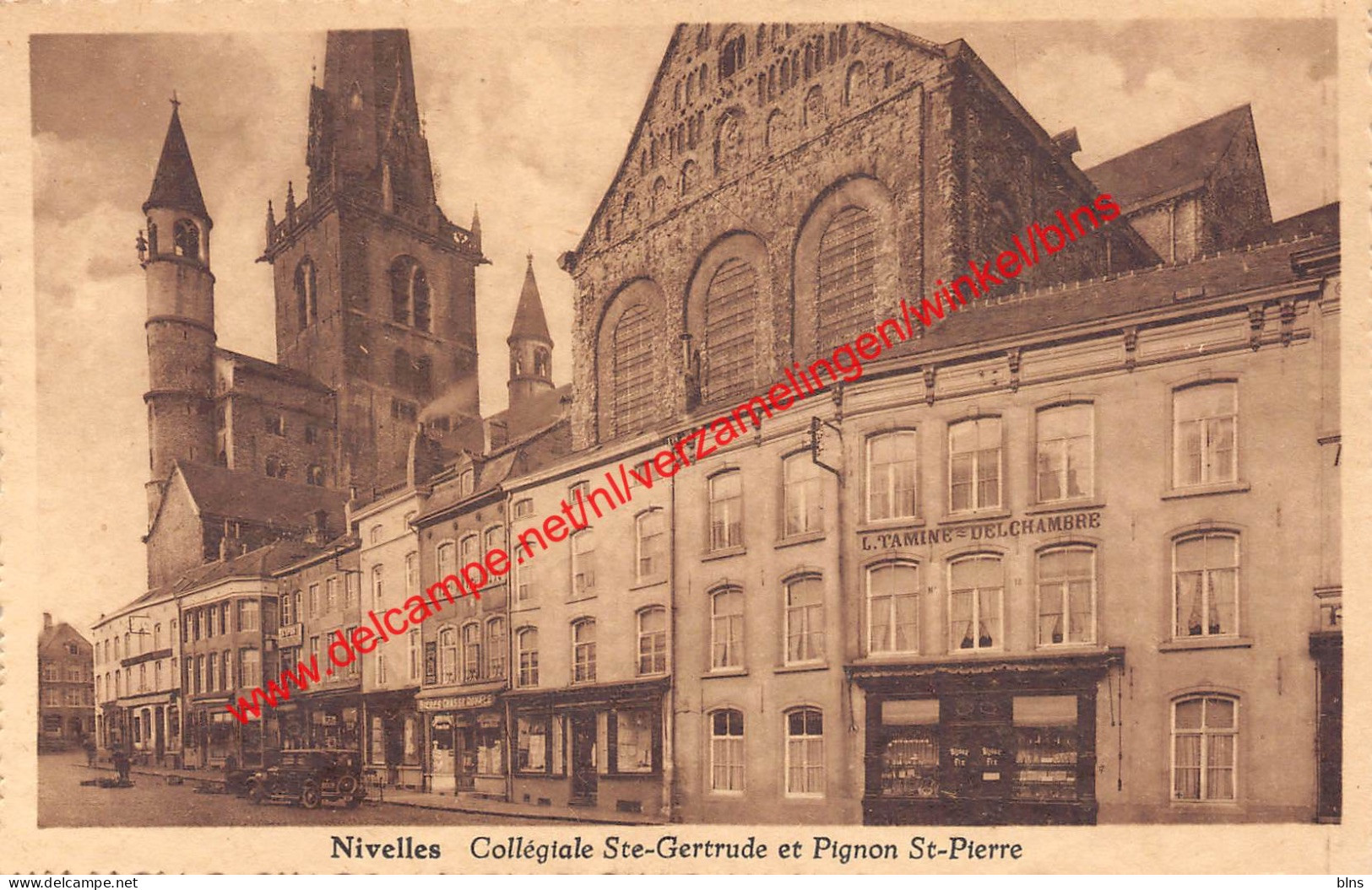 Collégiale Ste-Gertrude Et Pignon St-Pierre - Nivelles Nijvel - Nijvel