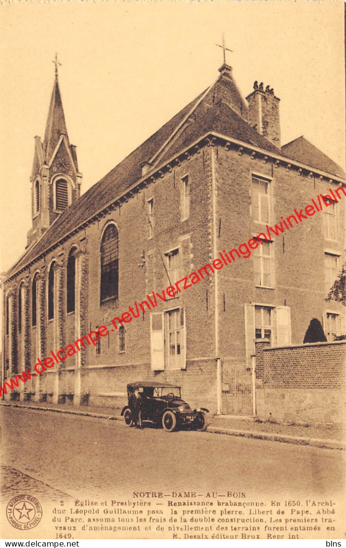 Eglise Et Presbytere - Notre-Dame-au-Bois Jezus-Eik - Overijse