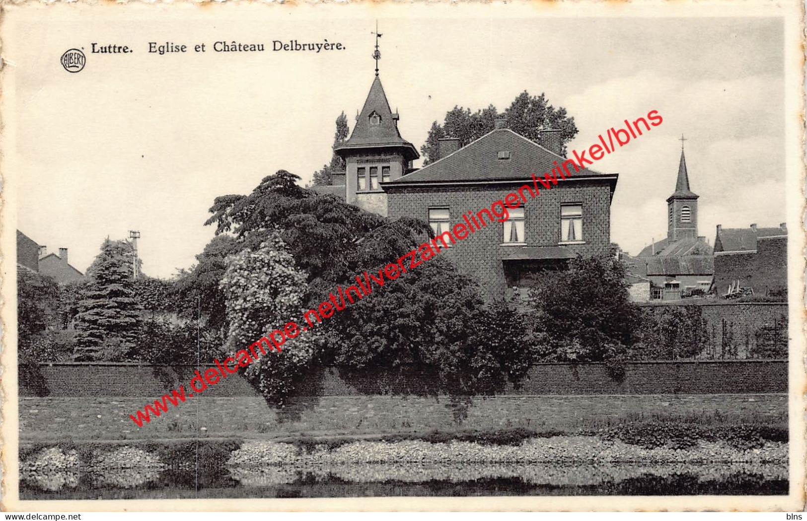 Eglise Et Château Delbruyère - Luttre - Pont-à-Celles