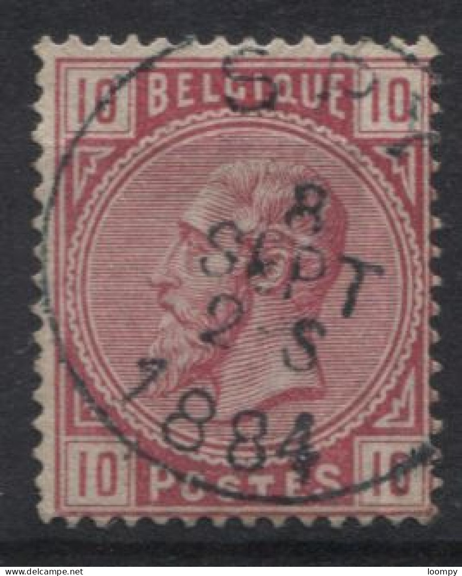 1883 - 38 Obl. Centrale Sc SPY. Coba 15. TB. Voyez Les Autres Obl. Sur Cette émission - 1883 Leopold II