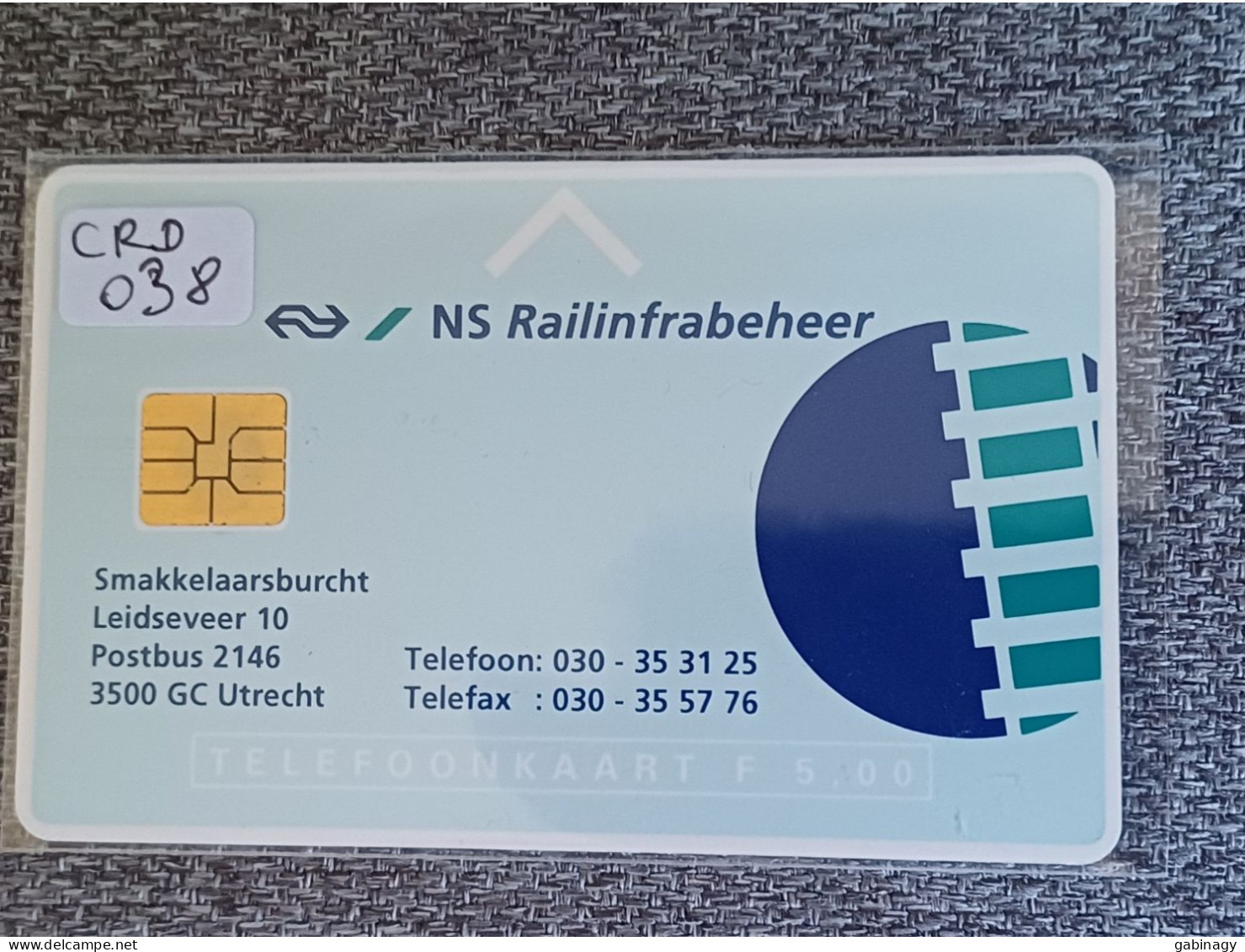 NETHERLANDS - CRD038 - NS Railinfrabeheer - 1.600EX. - Privat