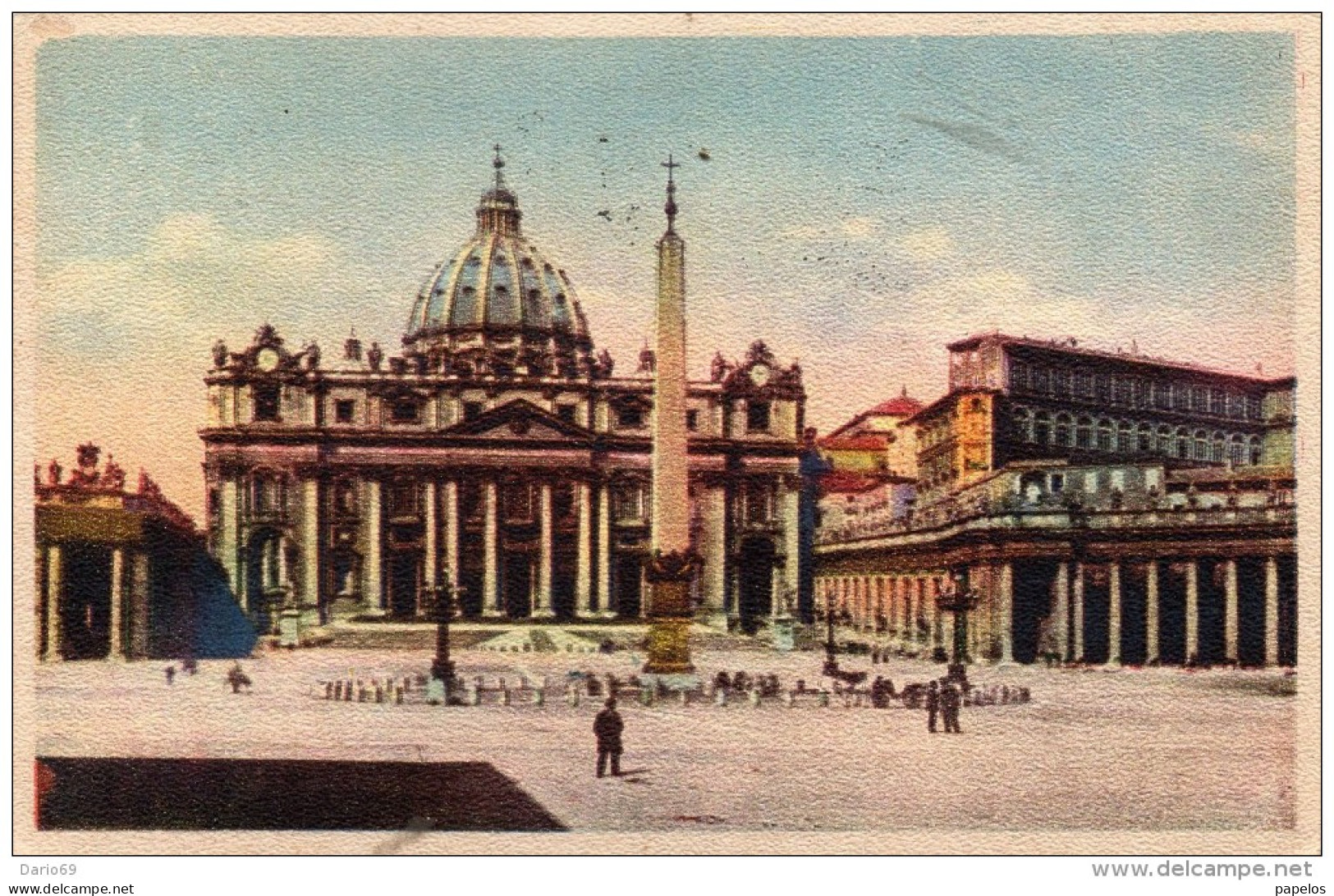 1933 CARTOLINA - ROMA - - San Pietro