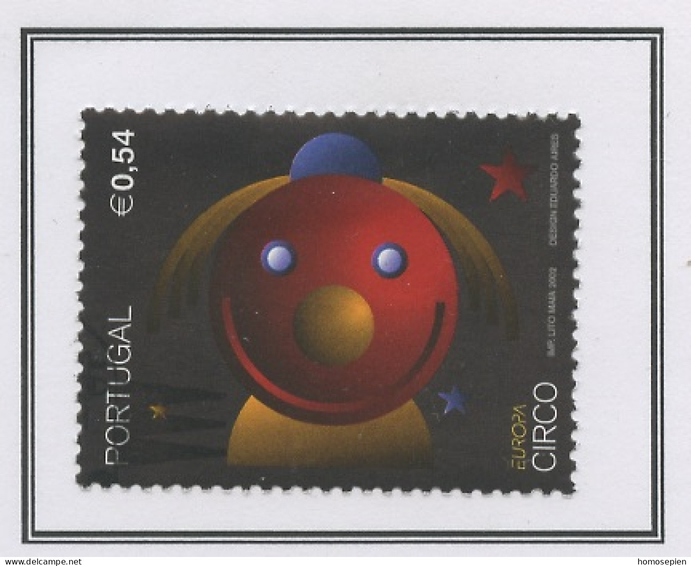 Portugal 2002 Y&T N°2573 - Michel N°2593A (o) - 0,54€ EUROPA - Oblitérés