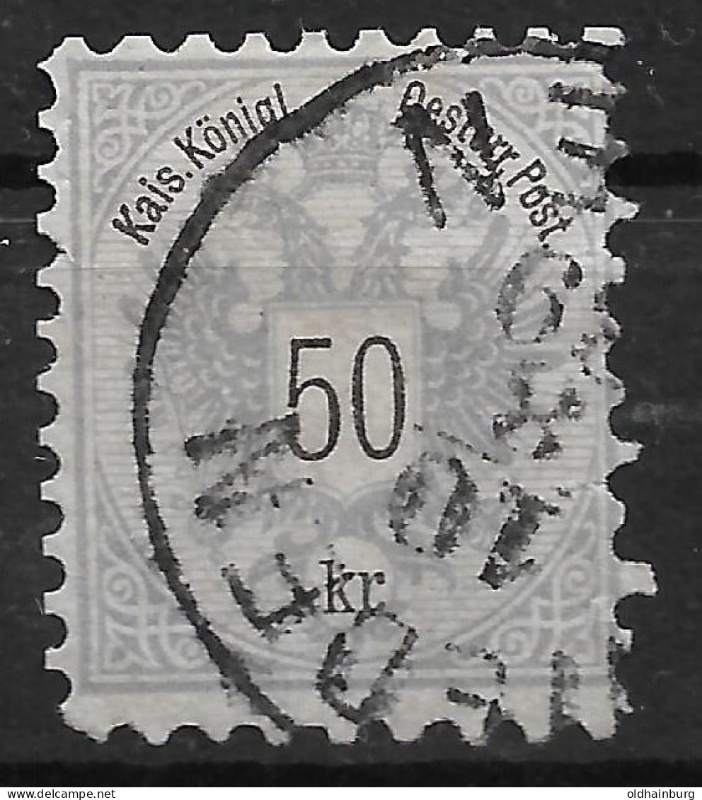 0451s: Ausgabe 1883, ANK 49 O (ANK Billigste Farbe 100.-) - Oblitérés