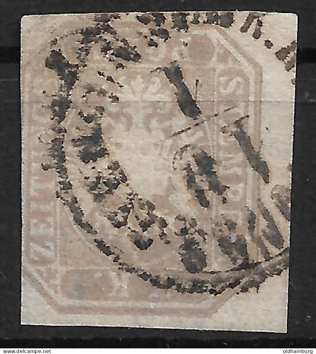0451v: Zeitungsmarke 1863 O, Billigste Farbe ANK 30.- - Oblitérés