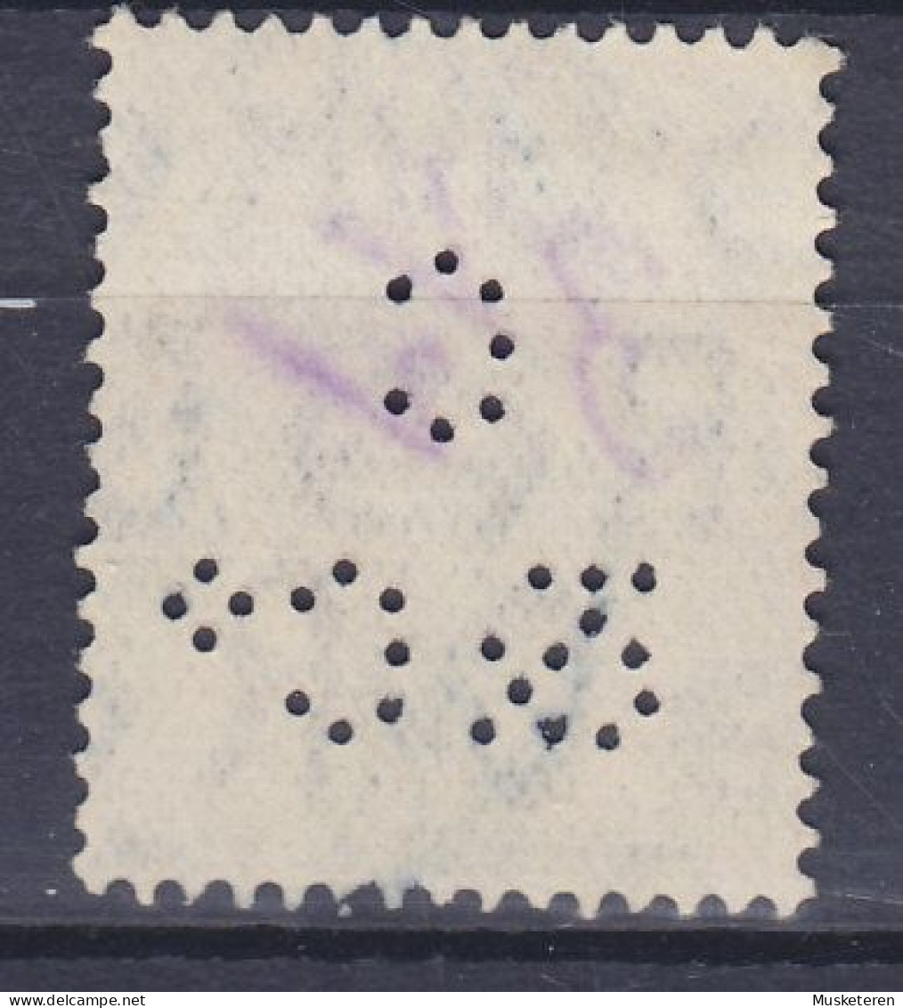 Great Britain Perfin Perforé Lochung 'C&Co' 1934 Mi. 180 X, GV. LONDON Cancel (2 Scans) - Perforadas