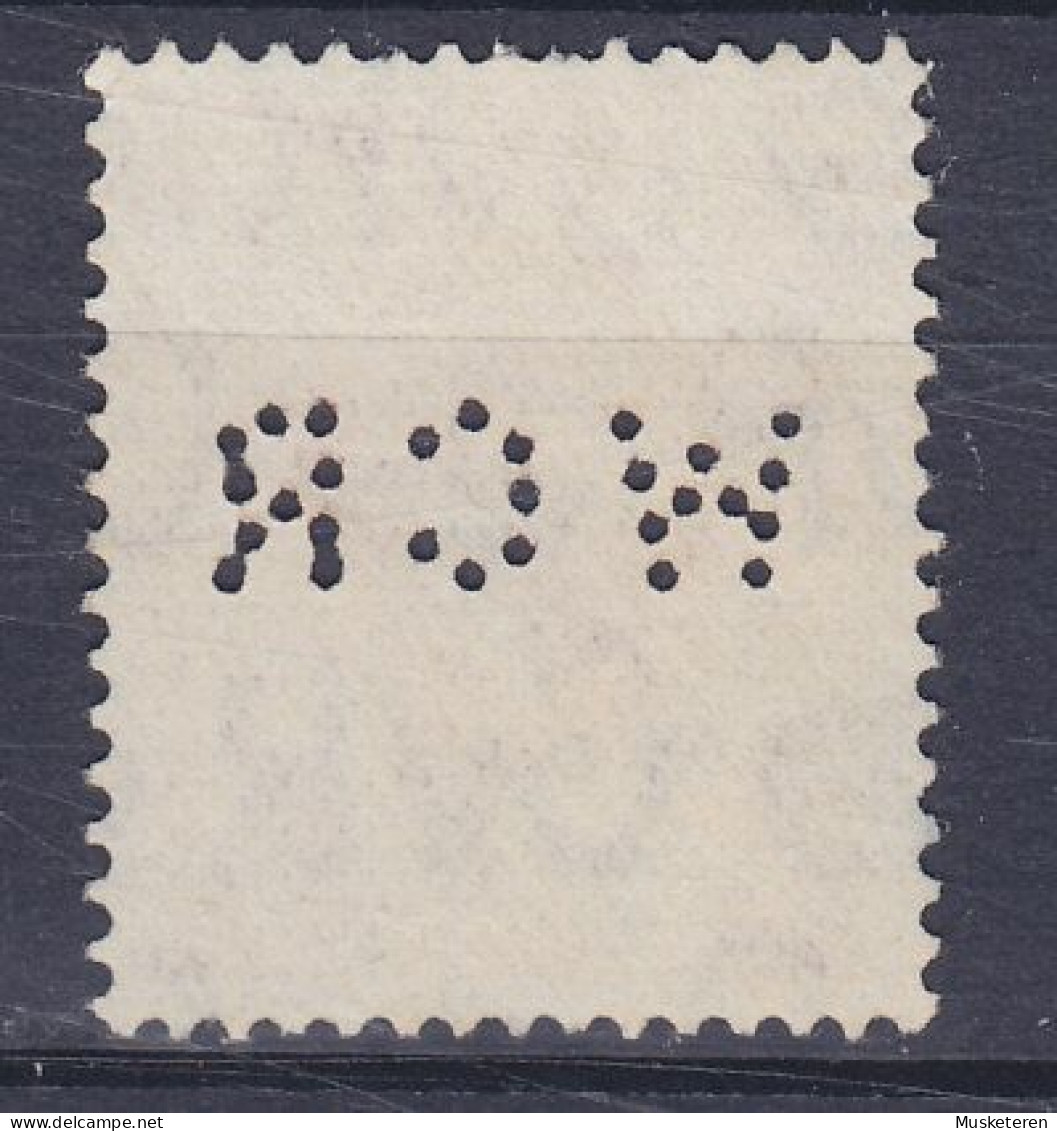 Great Britain Perfin Perforé Lochung 'CWR' 1934 Mi. 178X, GV. (2 Scans) - Perforadas